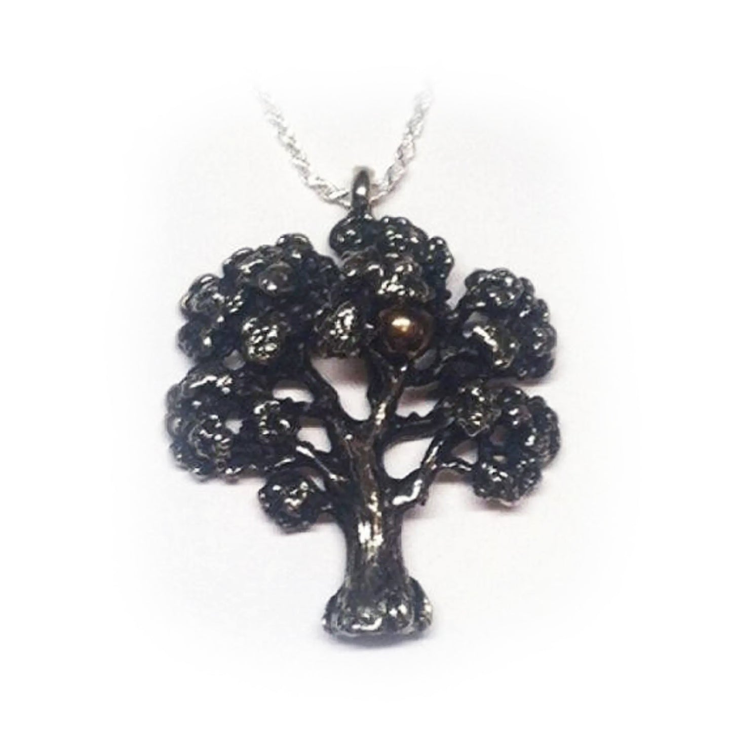 Adams Tree In Heaven Silver Pendant