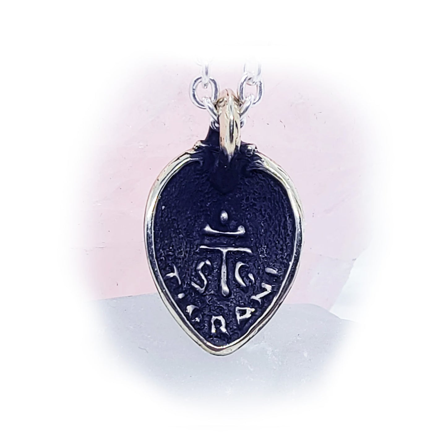 Alien Sterling Silver Pendant