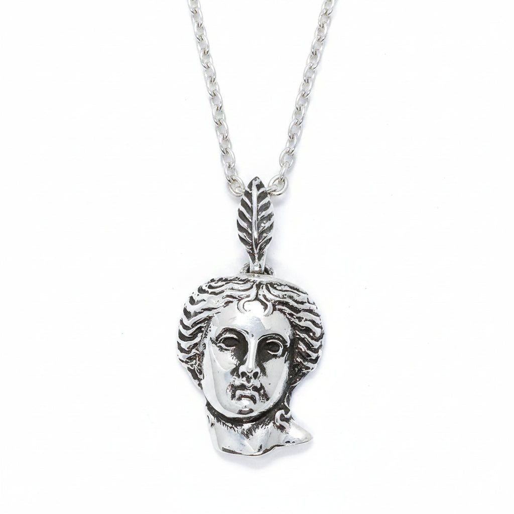 Anahit Armenian Goddess Sterling Silver Pendant V3