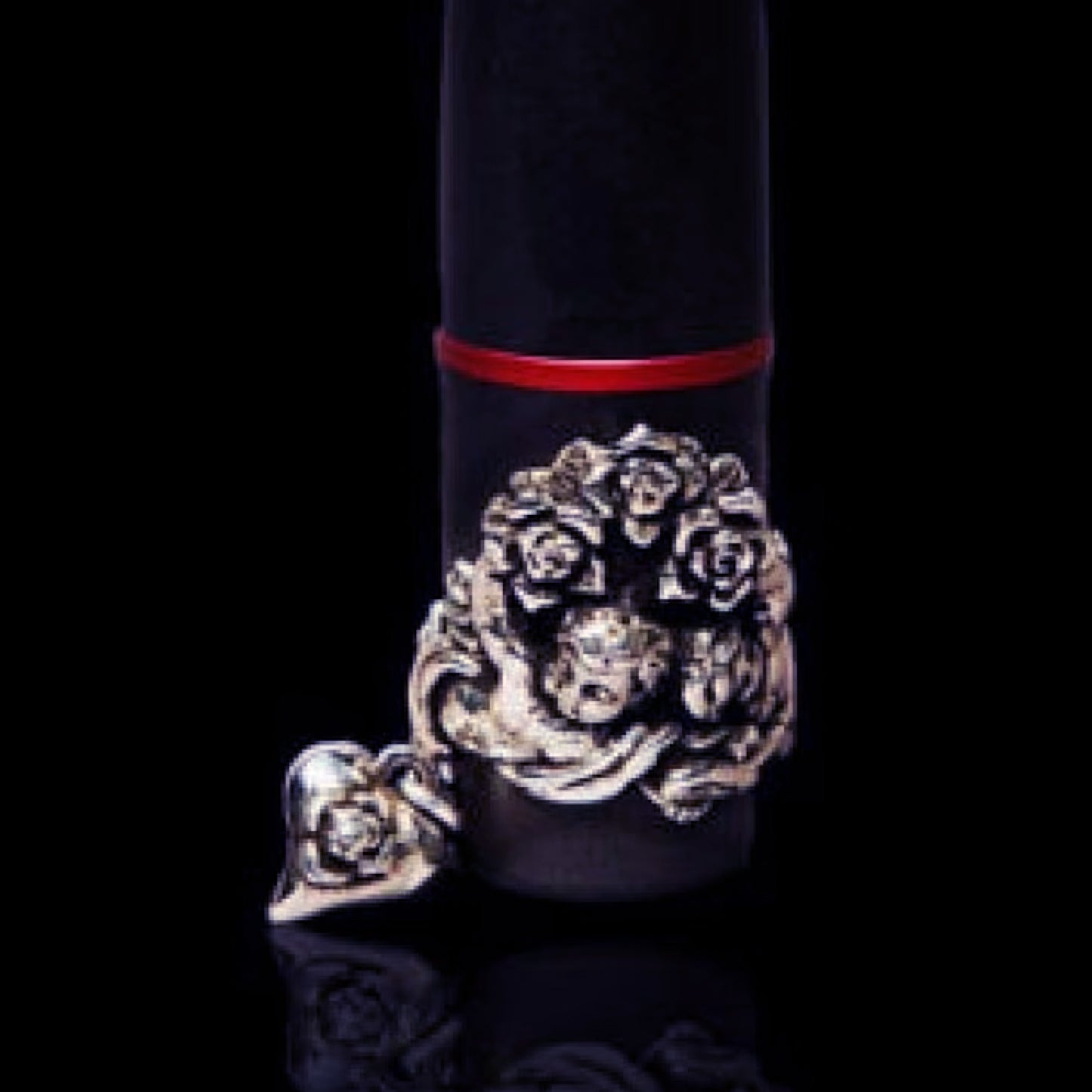 Angel Sterling Silver Ring for M A C Lipstick