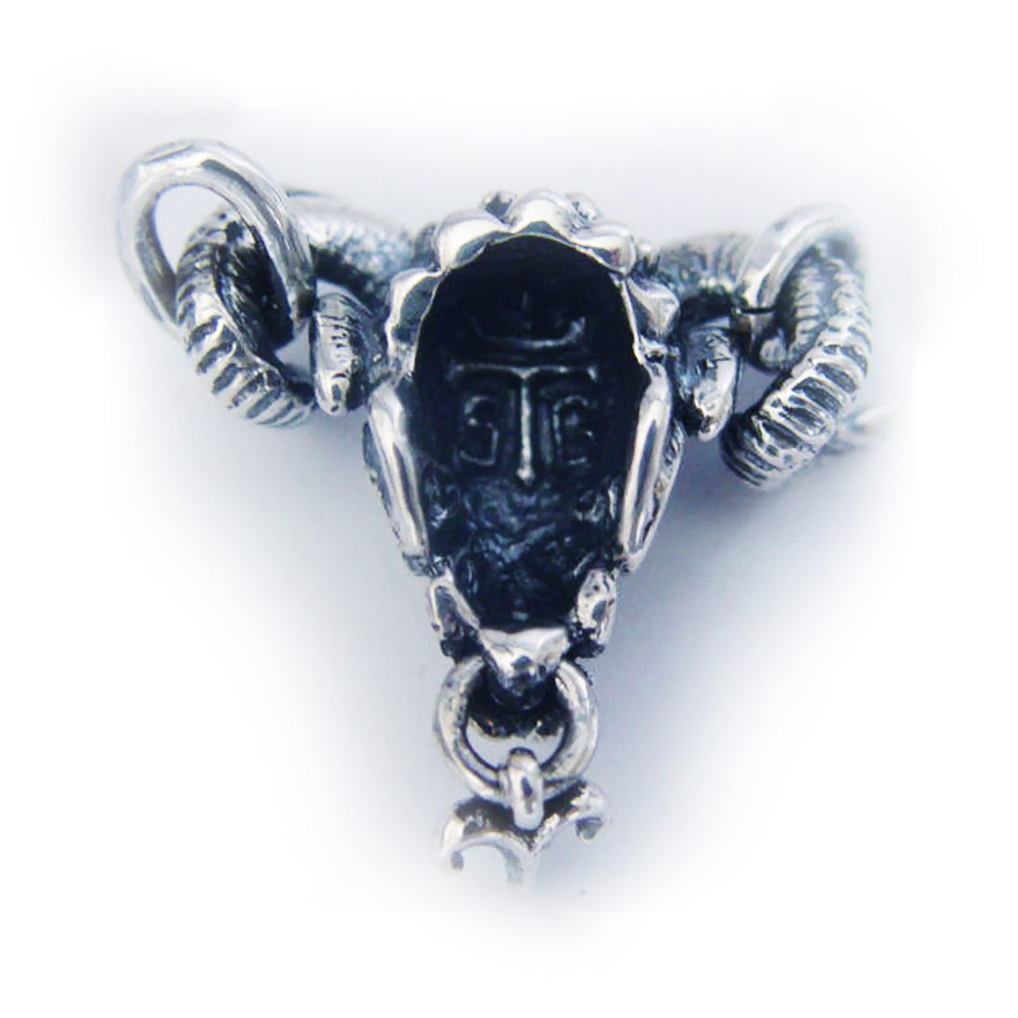 Aries "March 21 - April 19" Sterling Silver Pendant