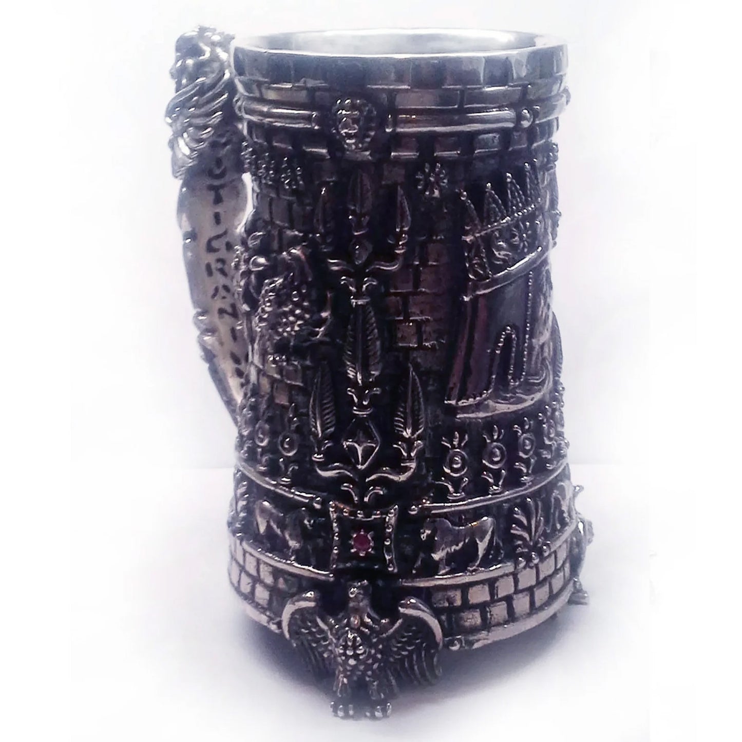 Armenian Historical Silver Mug TIGRAN THE GREAT