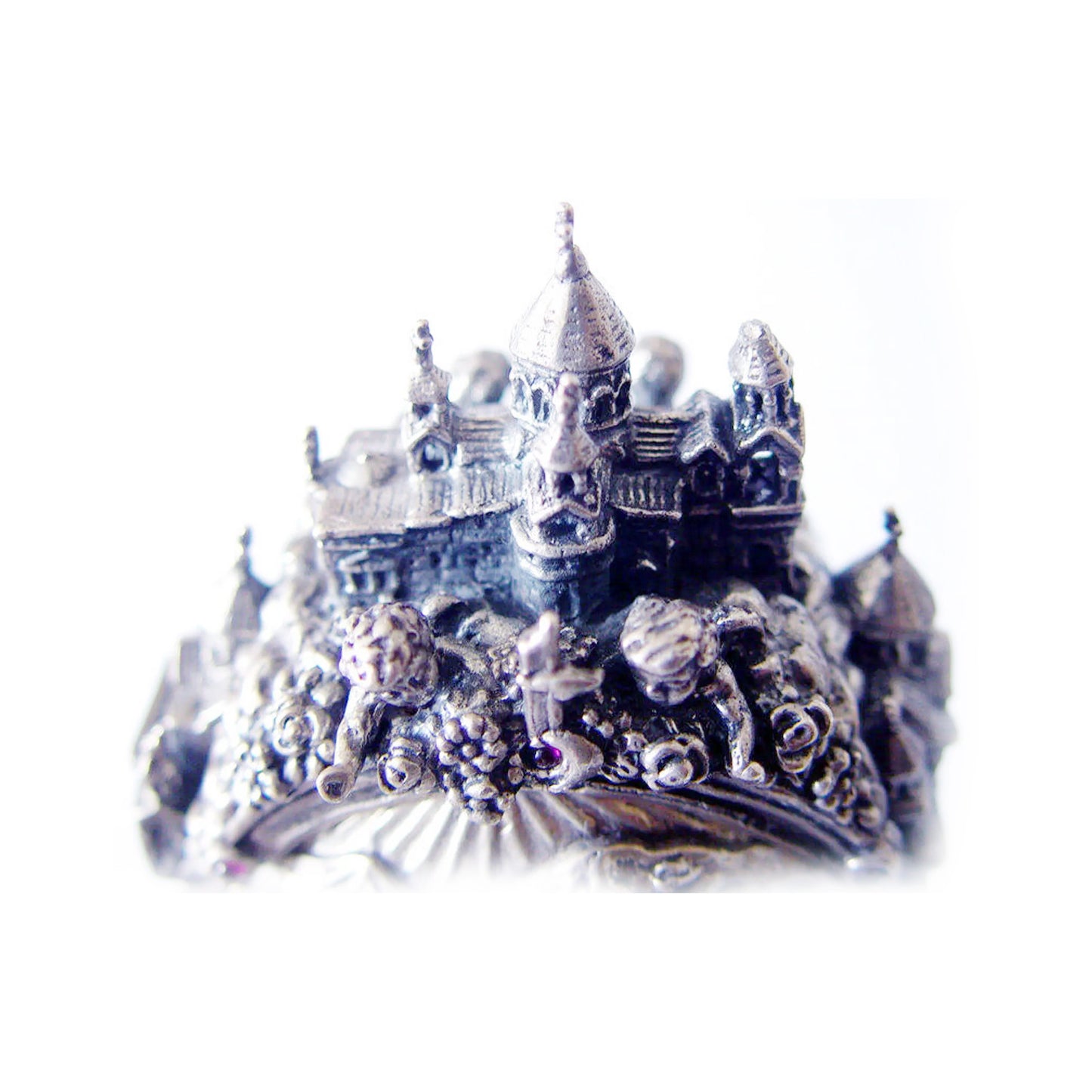 Armenian Historical Sterling Silver Egg