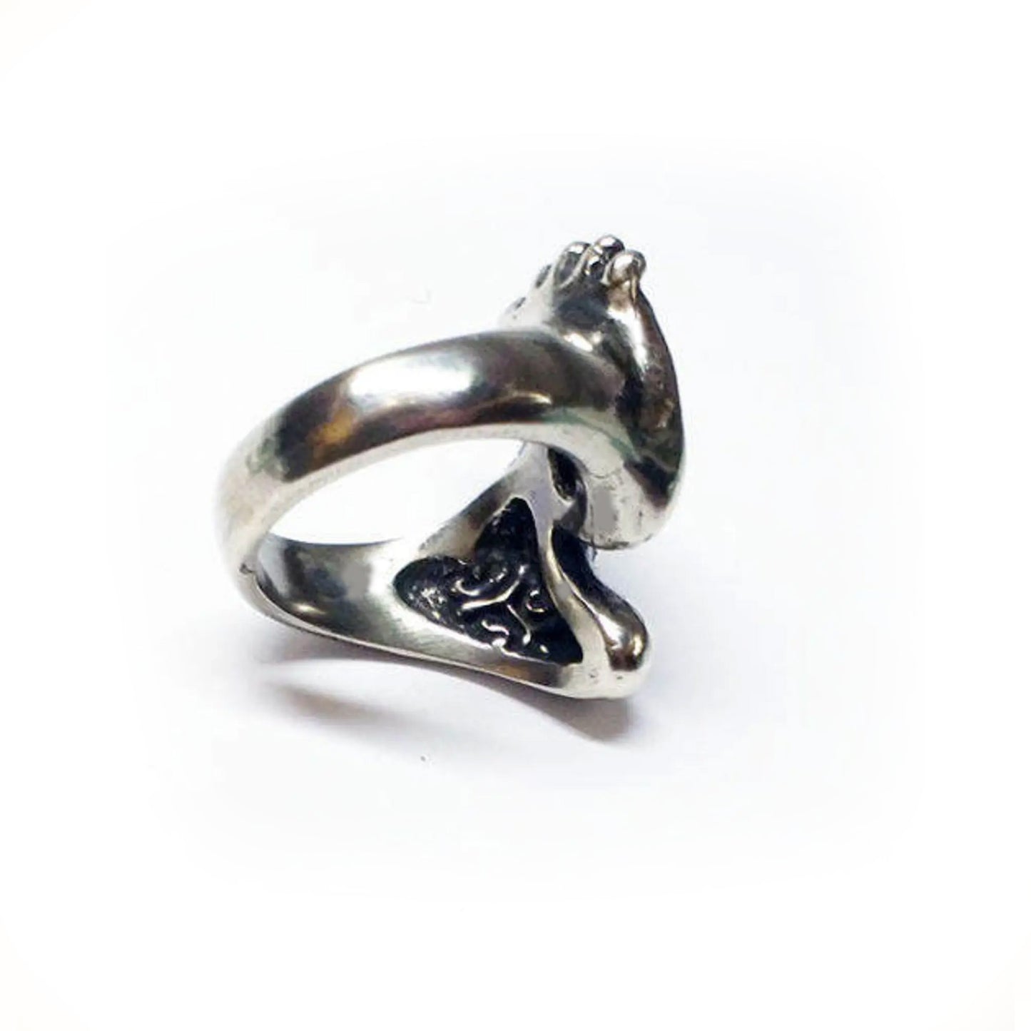 Baby Feet Sterling Silver Ring