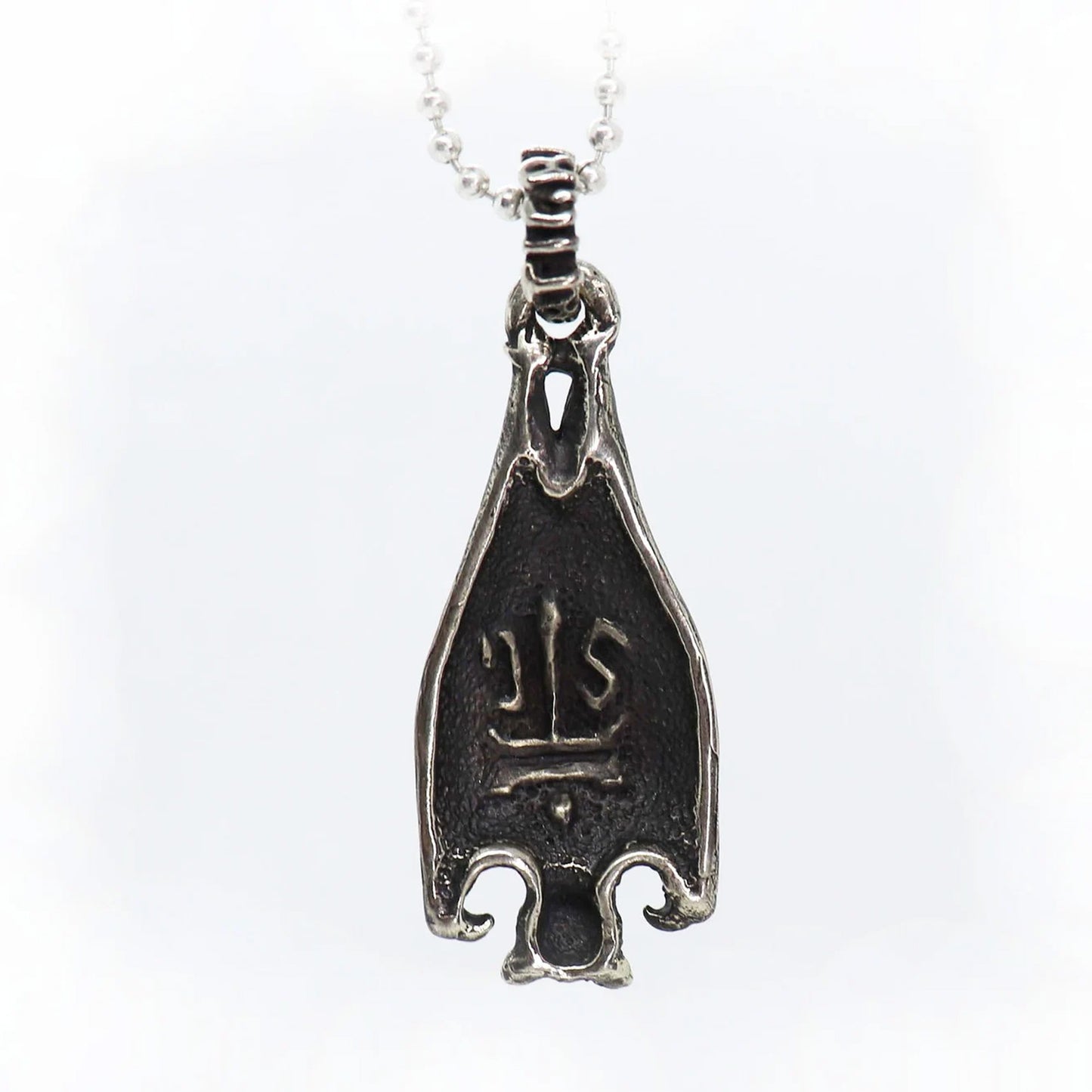 Bat Sterling Silver Pendant