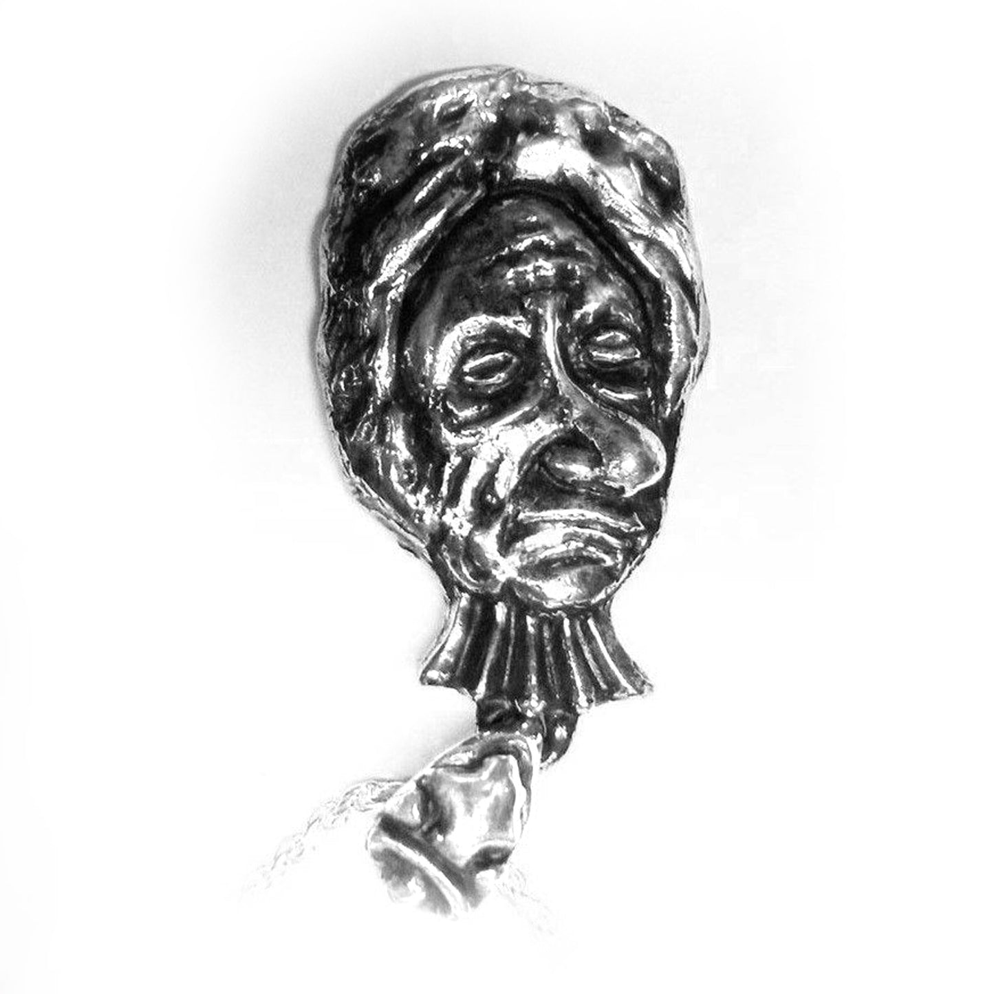 Before Marriage After Marriage Silver Pendant Woman