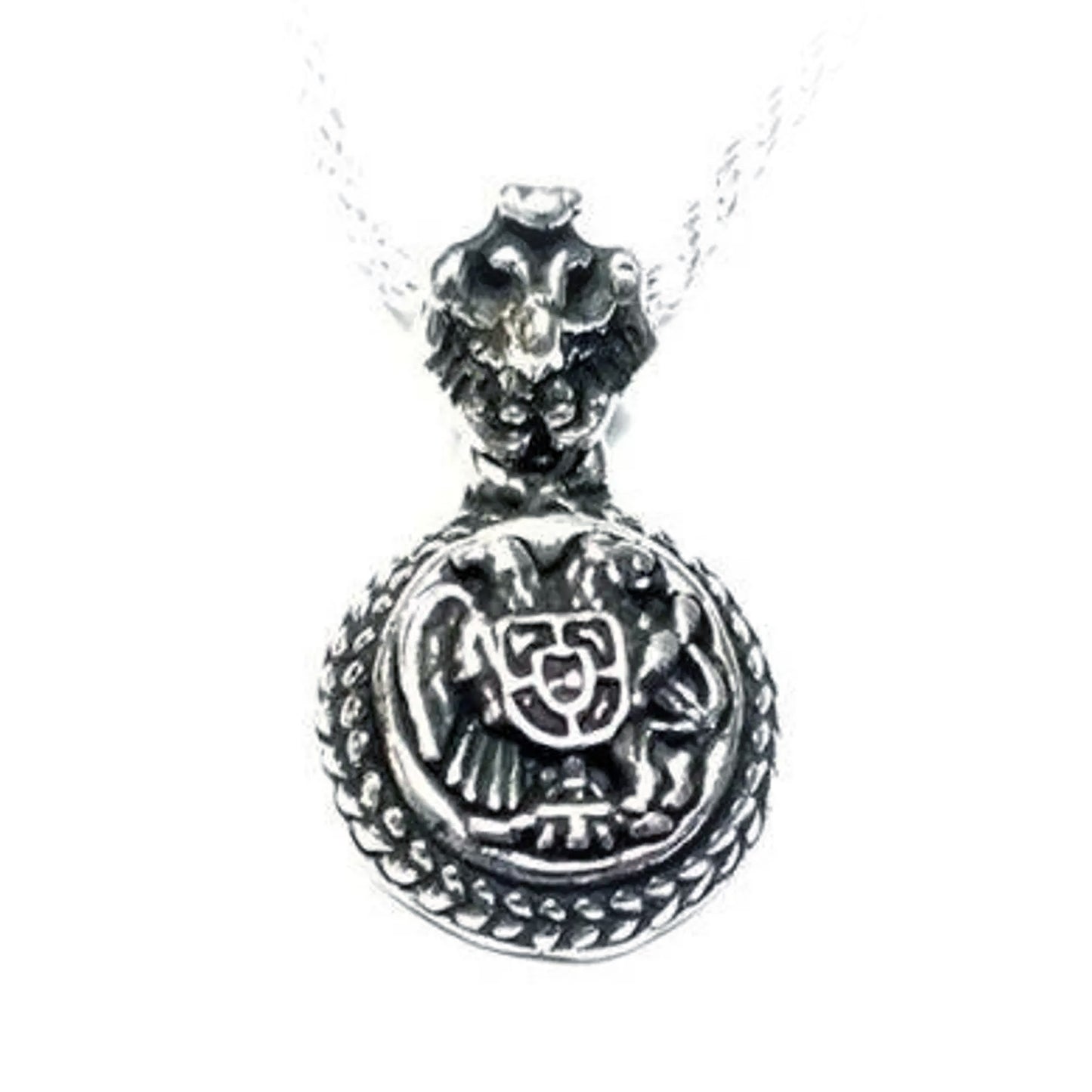 Coat of Arms Armenia Silver Pendant V1