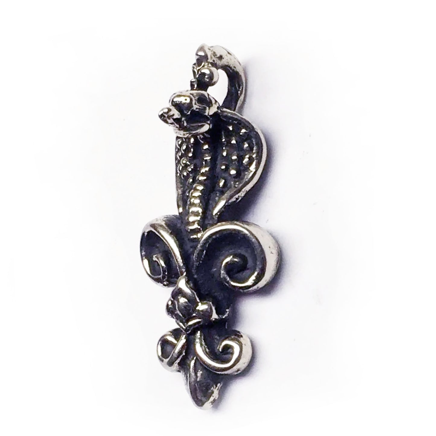 Cobras Fleure_De_Lis Sterling Silver Pendant
