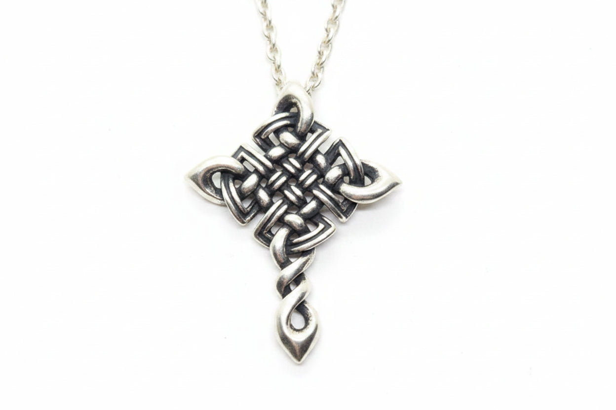Cross Crossy sterling Silver Cross Pendant
