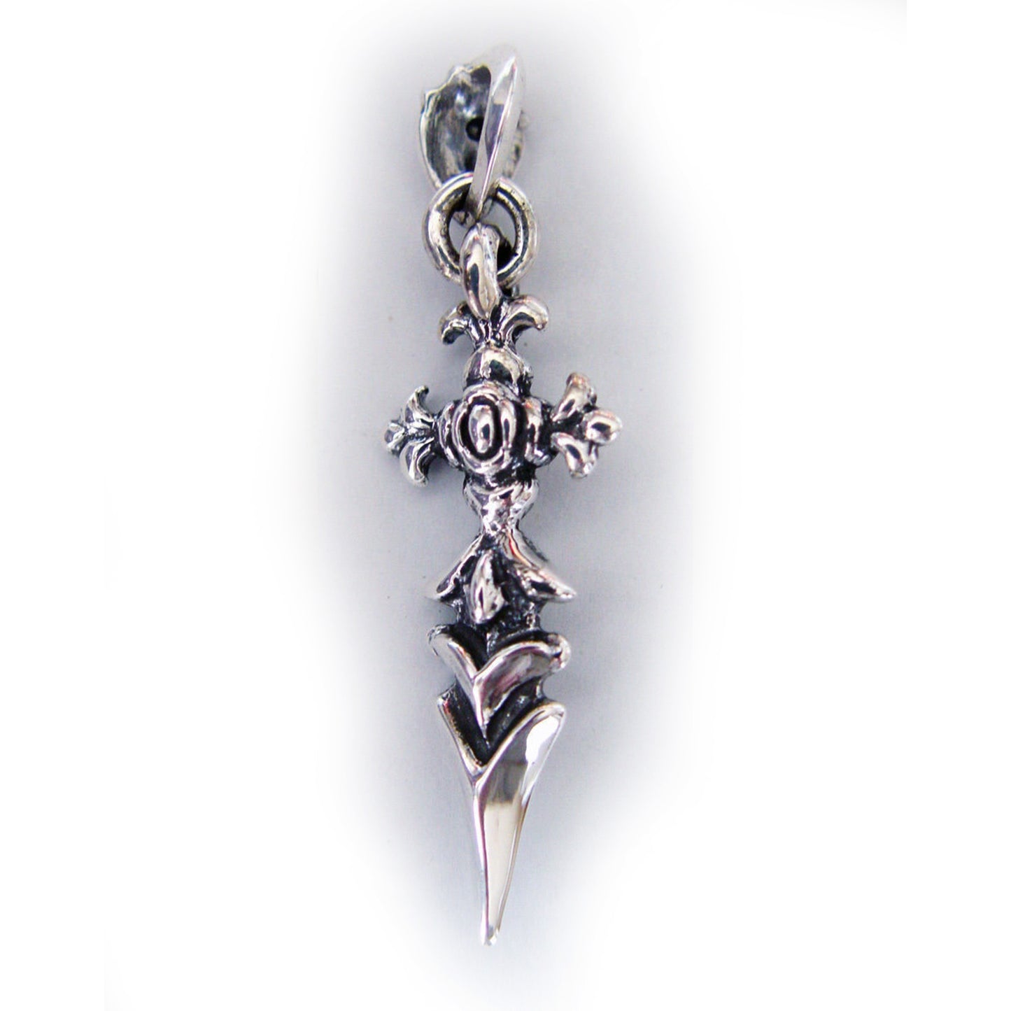 Cross Dagger Sterling Silver Pendant