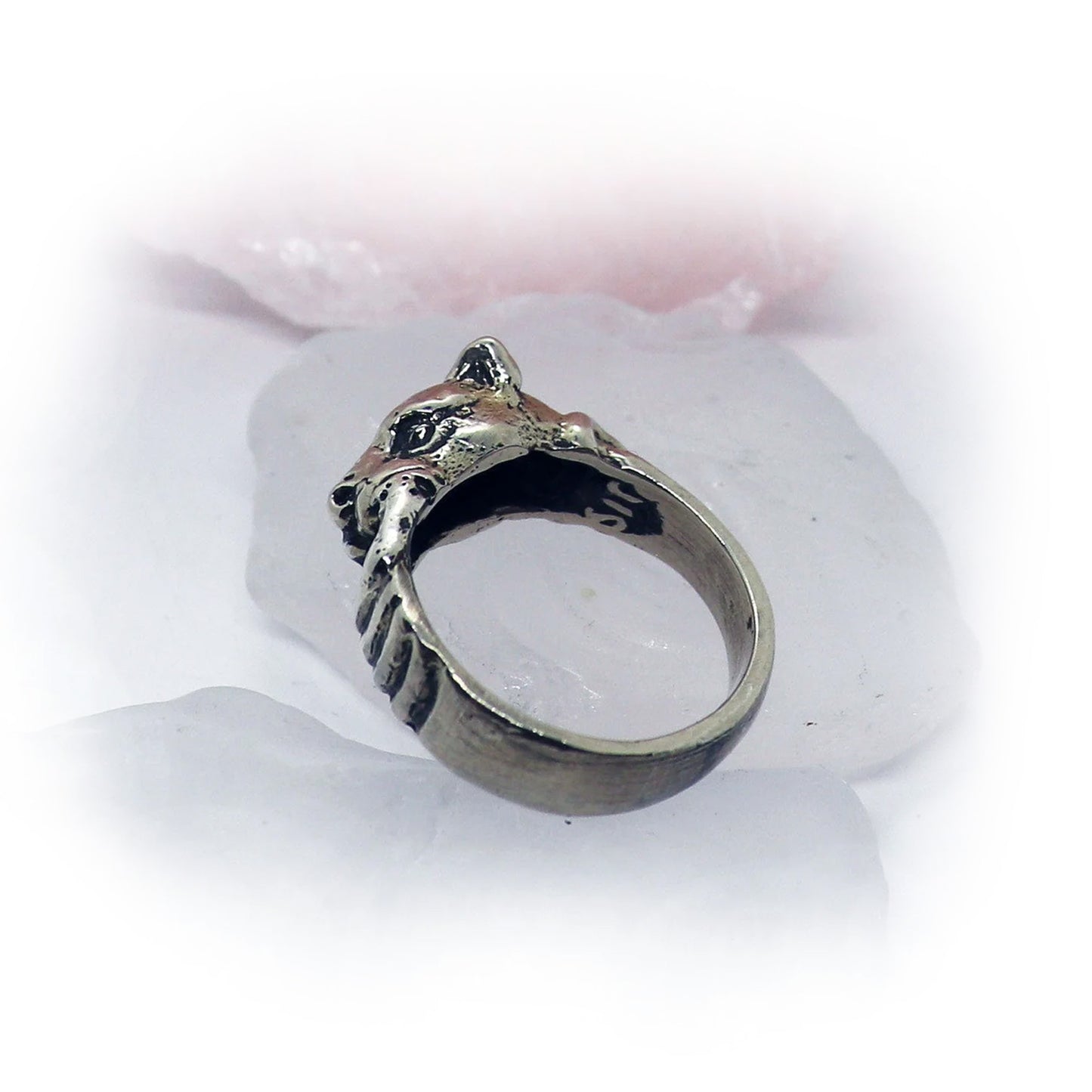 Dog Sterling Silver Ring