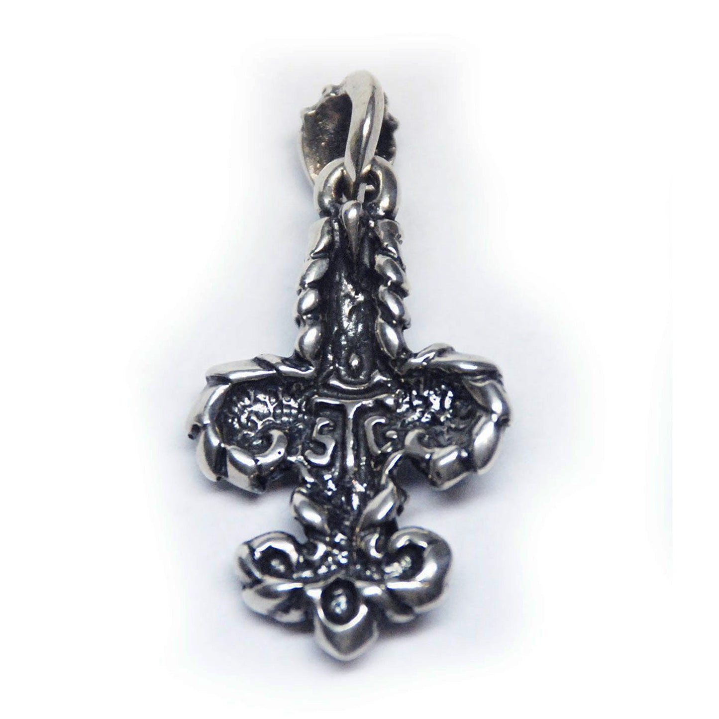 Eagle Fleur - De - Lis Sterling Silver Pendant