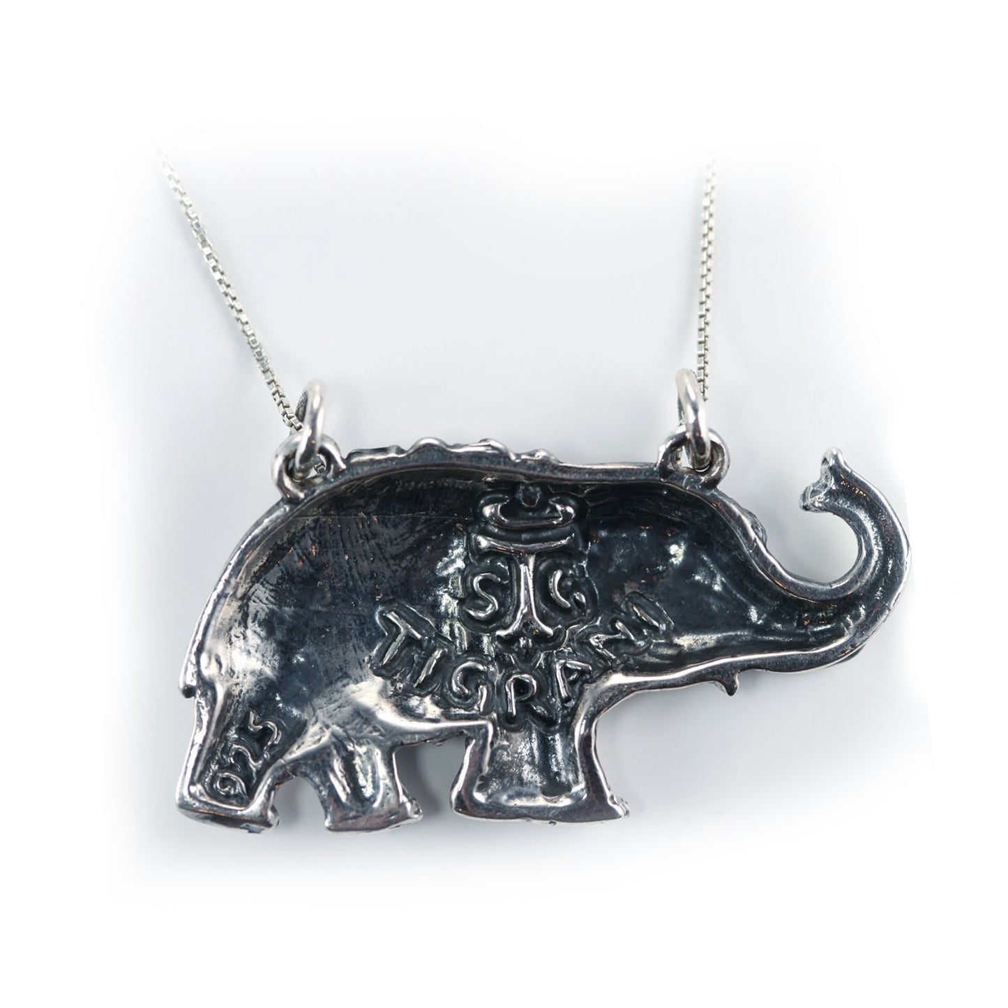 Elephant Sterling silver Necklace