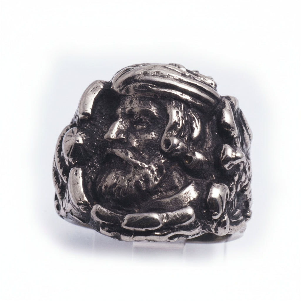 King Gagik II Bagratid Sterling Silver Ring