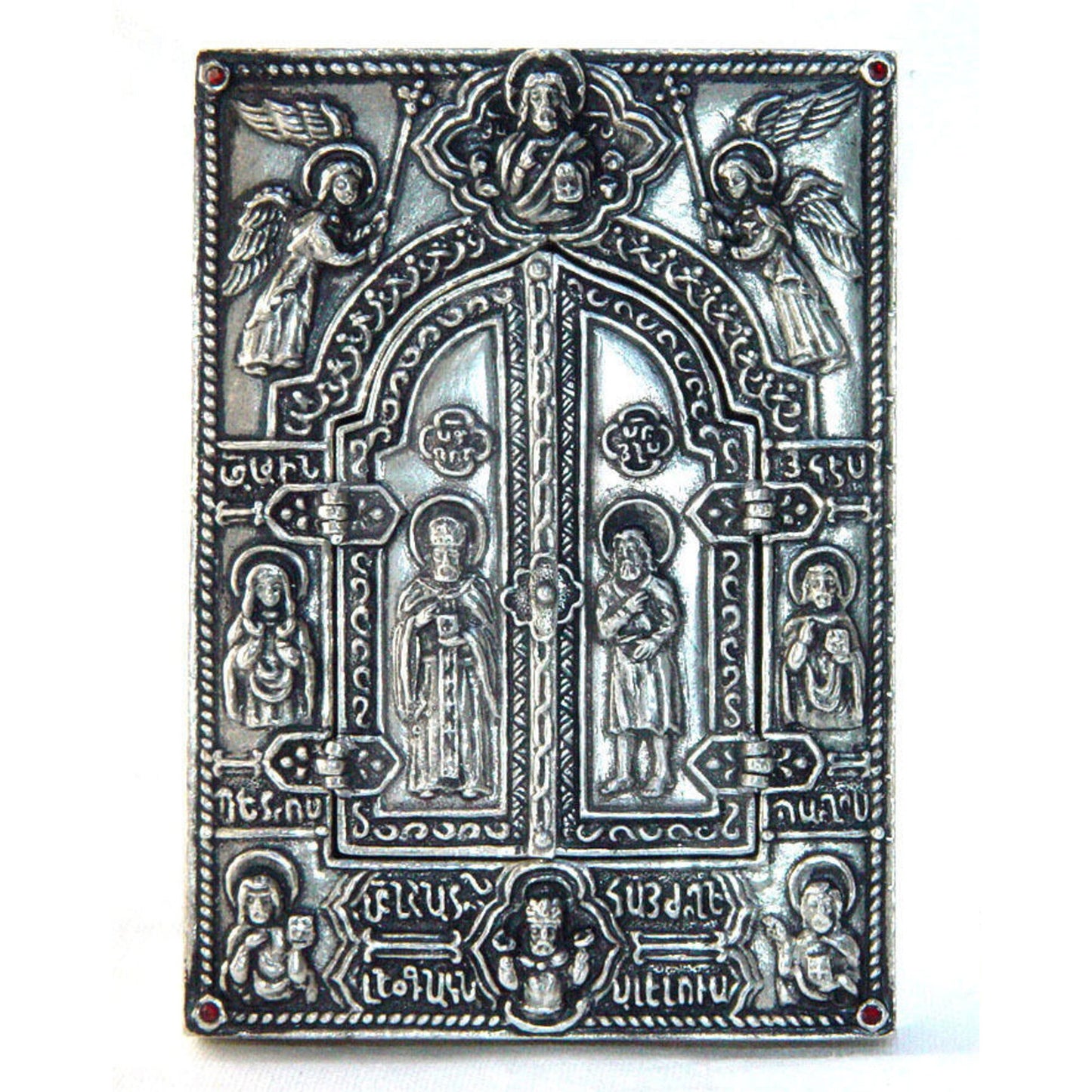 Holy Cross Pewter Box