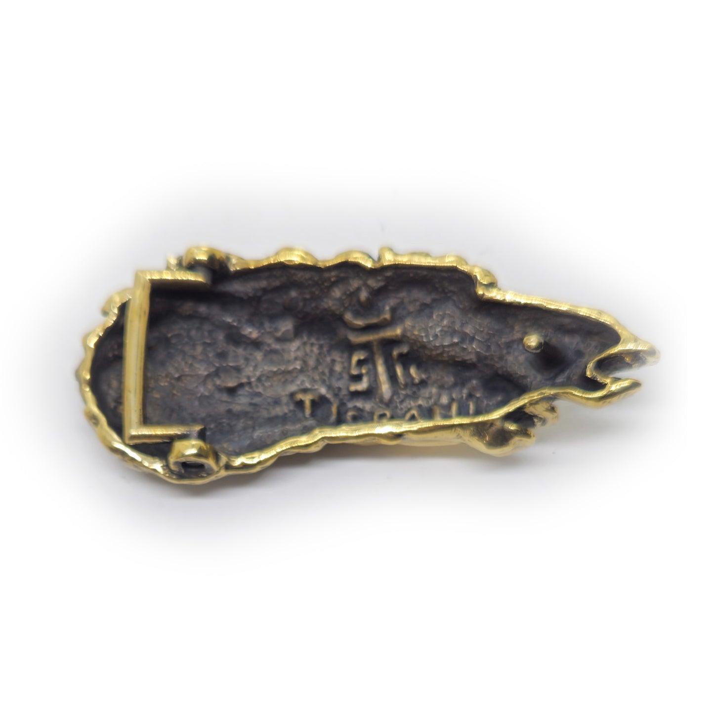 Horses Couple Running Bronze Belt Buckle