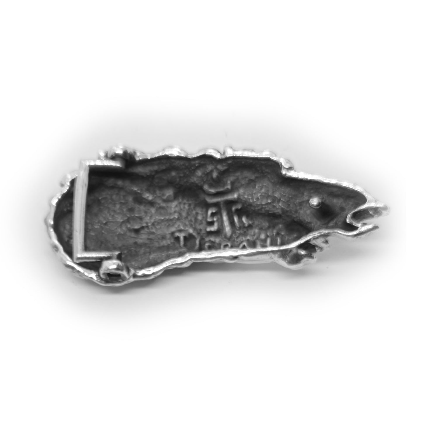 Horses Couple Running Sterling Silver Belt Buckle
