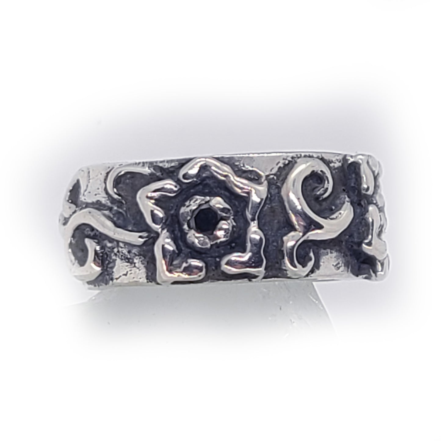 IRC Wedding Band Sterling Silver Ring