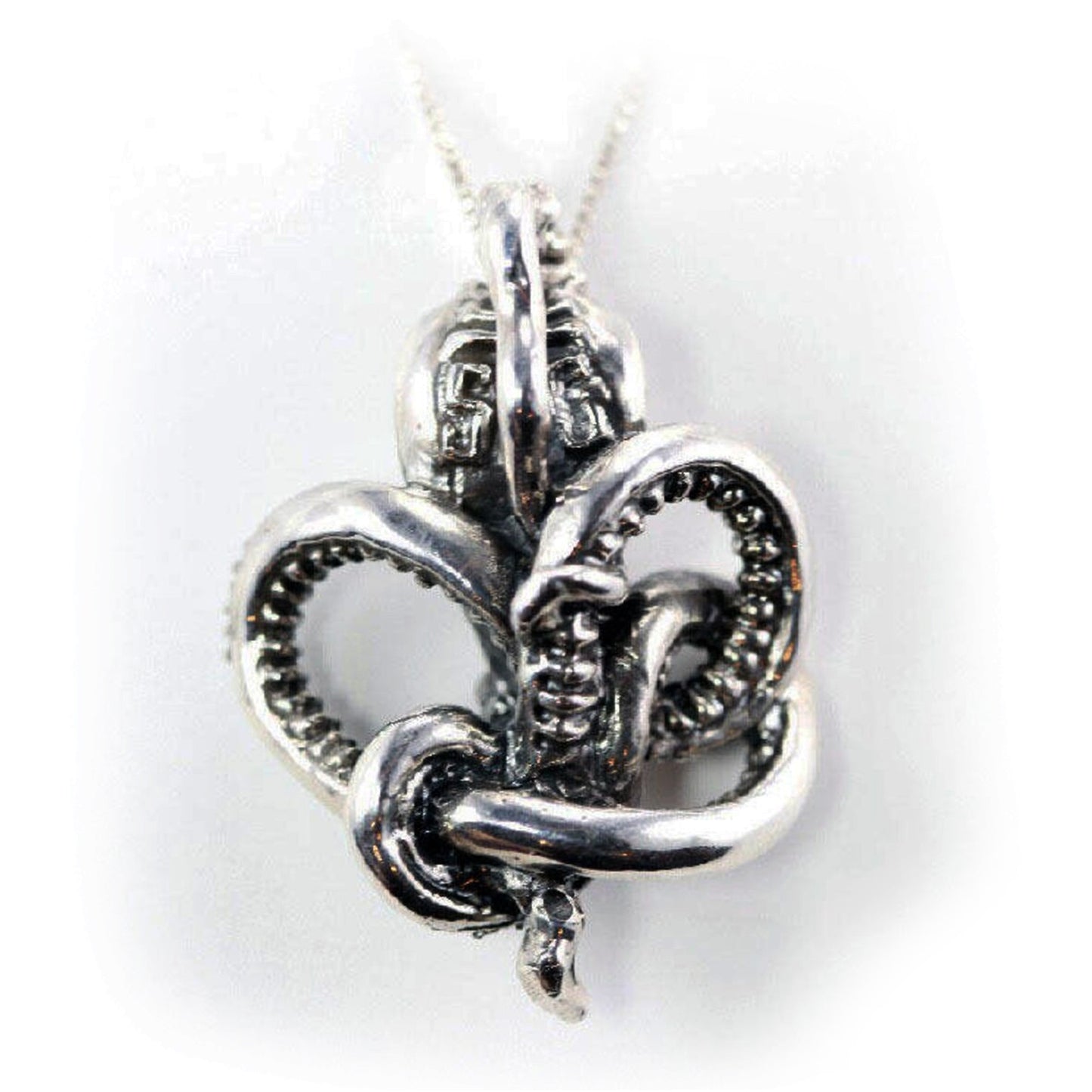 King Cobra Sterling Silver Pendant