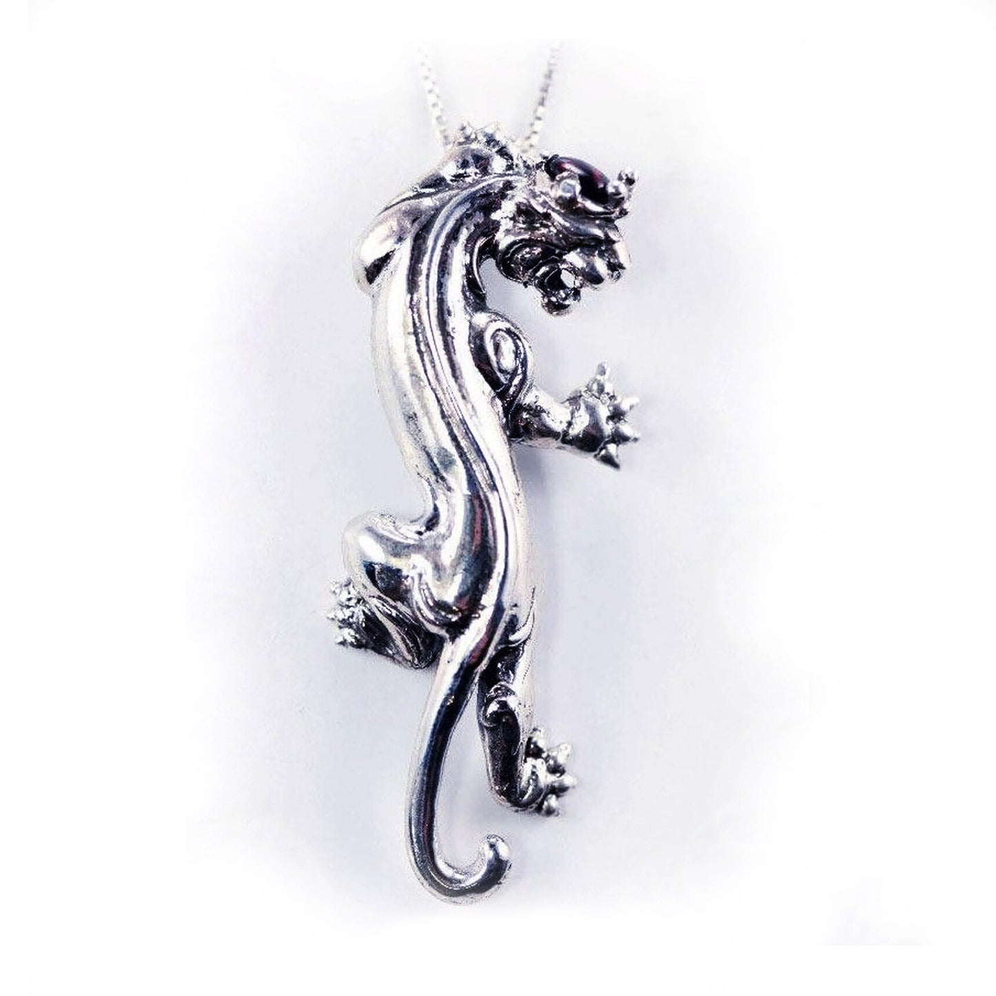 King of Jaguar Sterling Silver Pendant