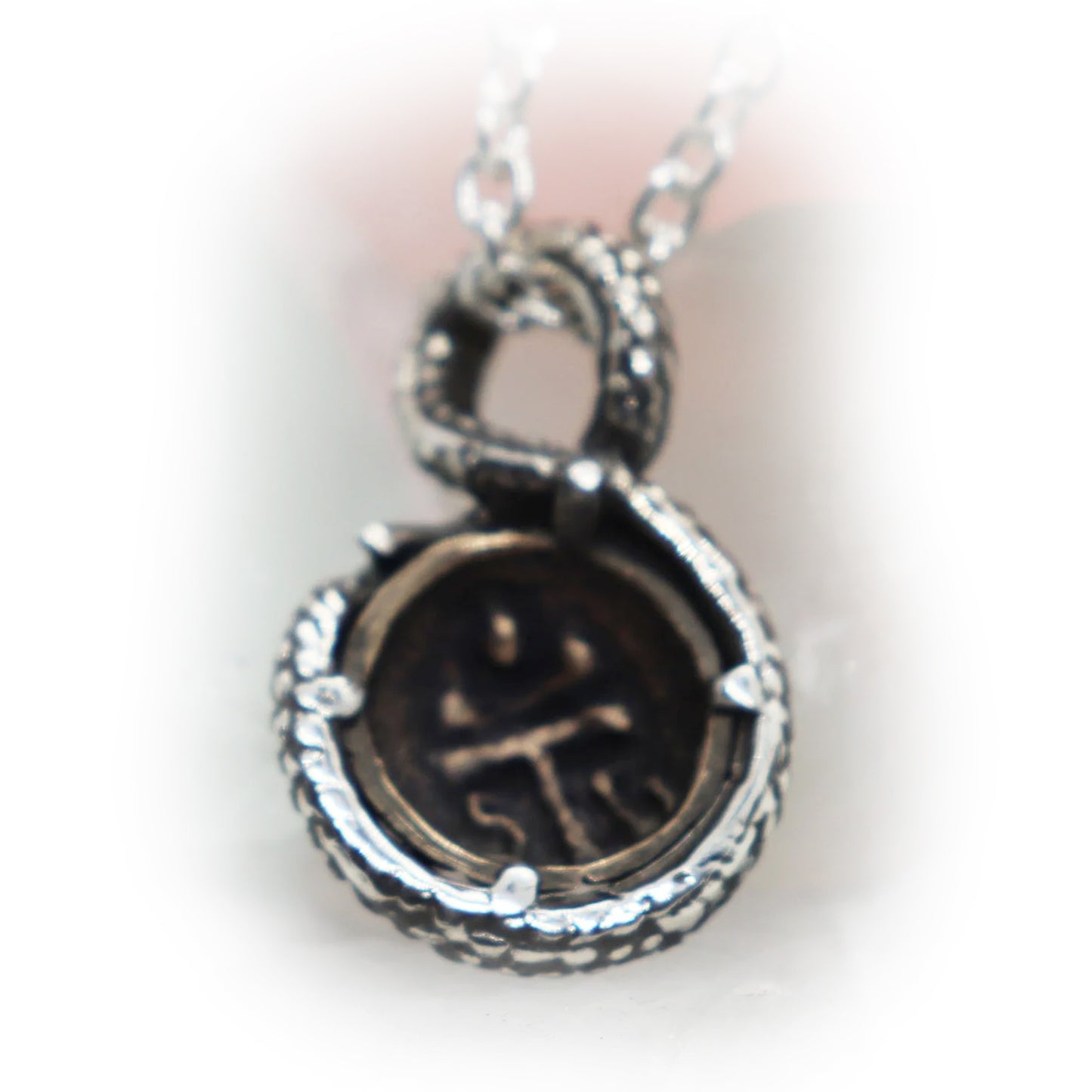Kobe Bryant Black Mamba 8_24 Sterling Silver and Bronze Pendant V1
