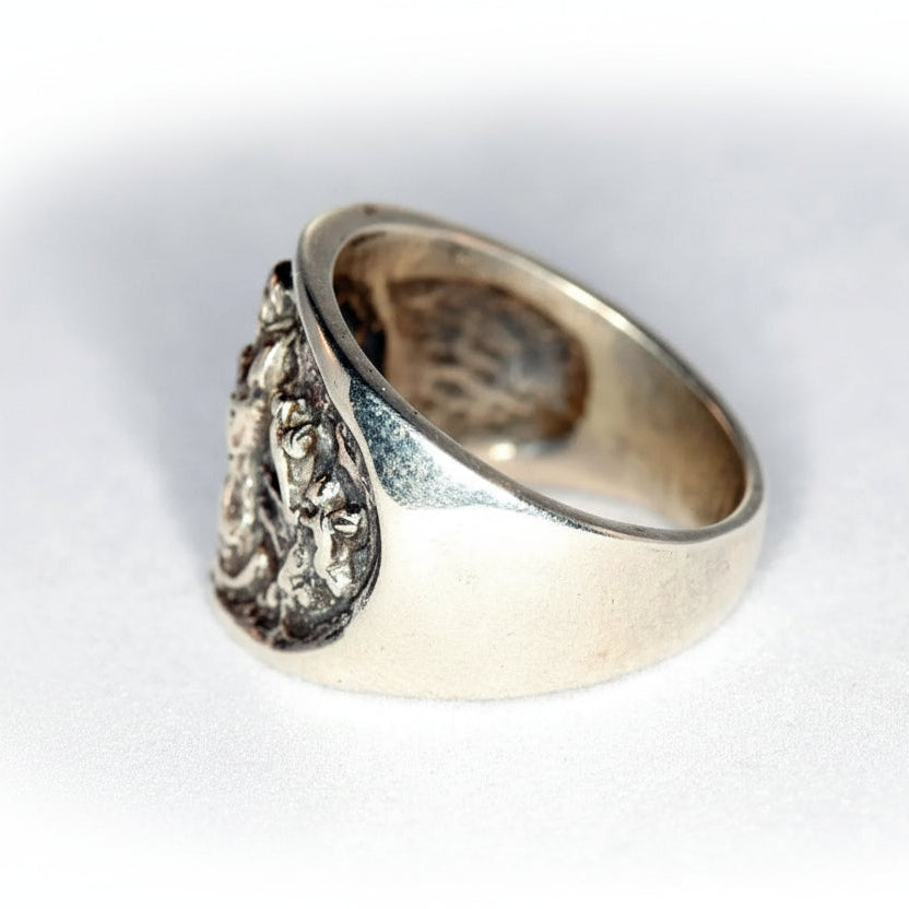 Lady of Guadalupe Sterling Silver Ring