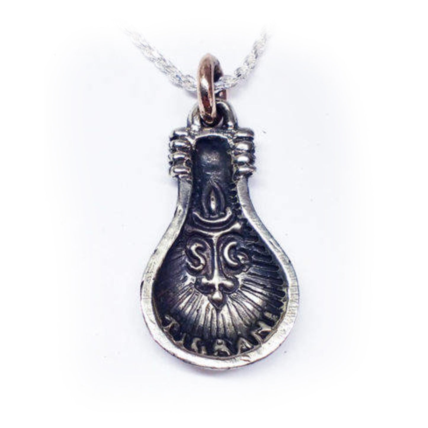 Lamp (Lady Body) Sterling Silver Pendant