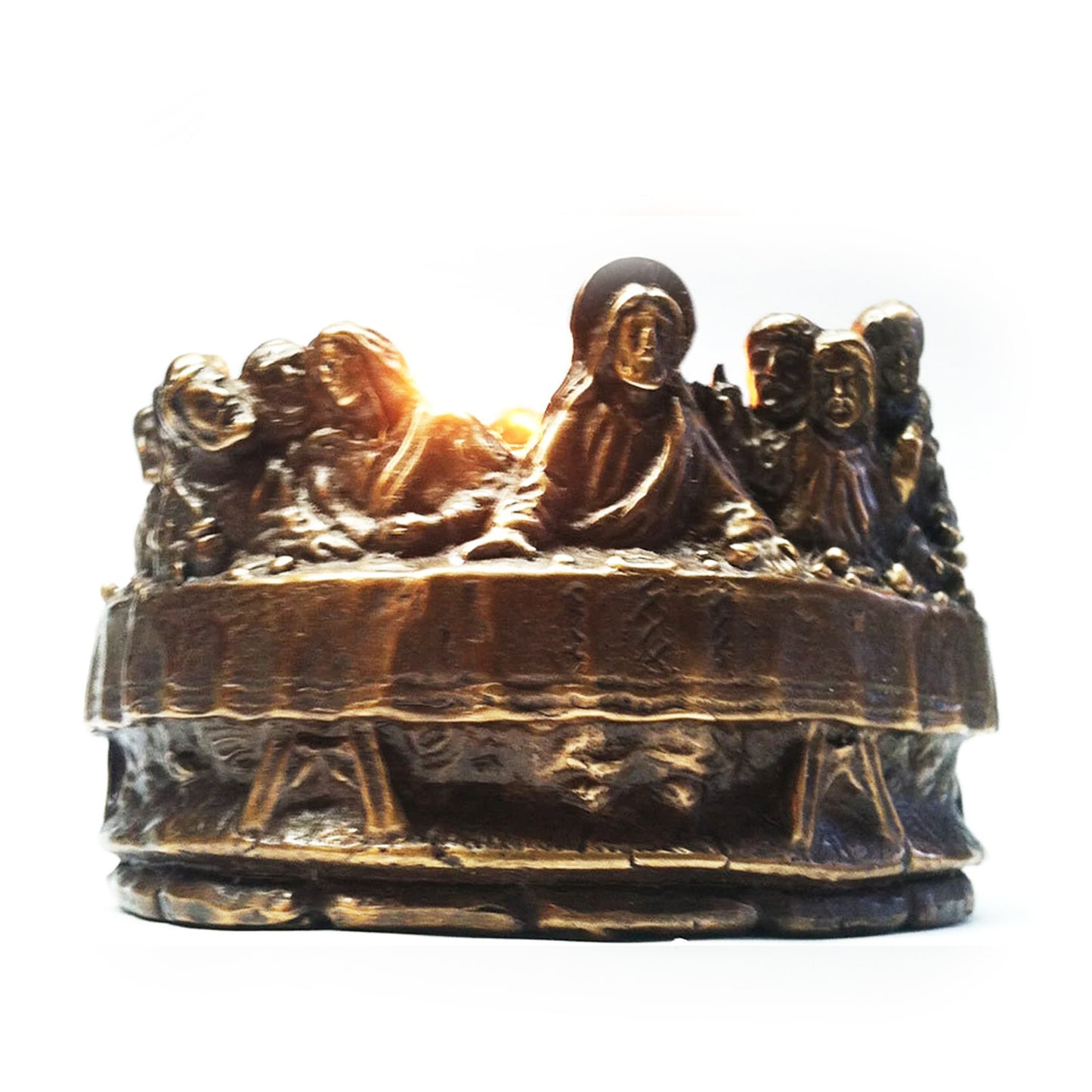 The Last Supper Bronze Candle V2 Big