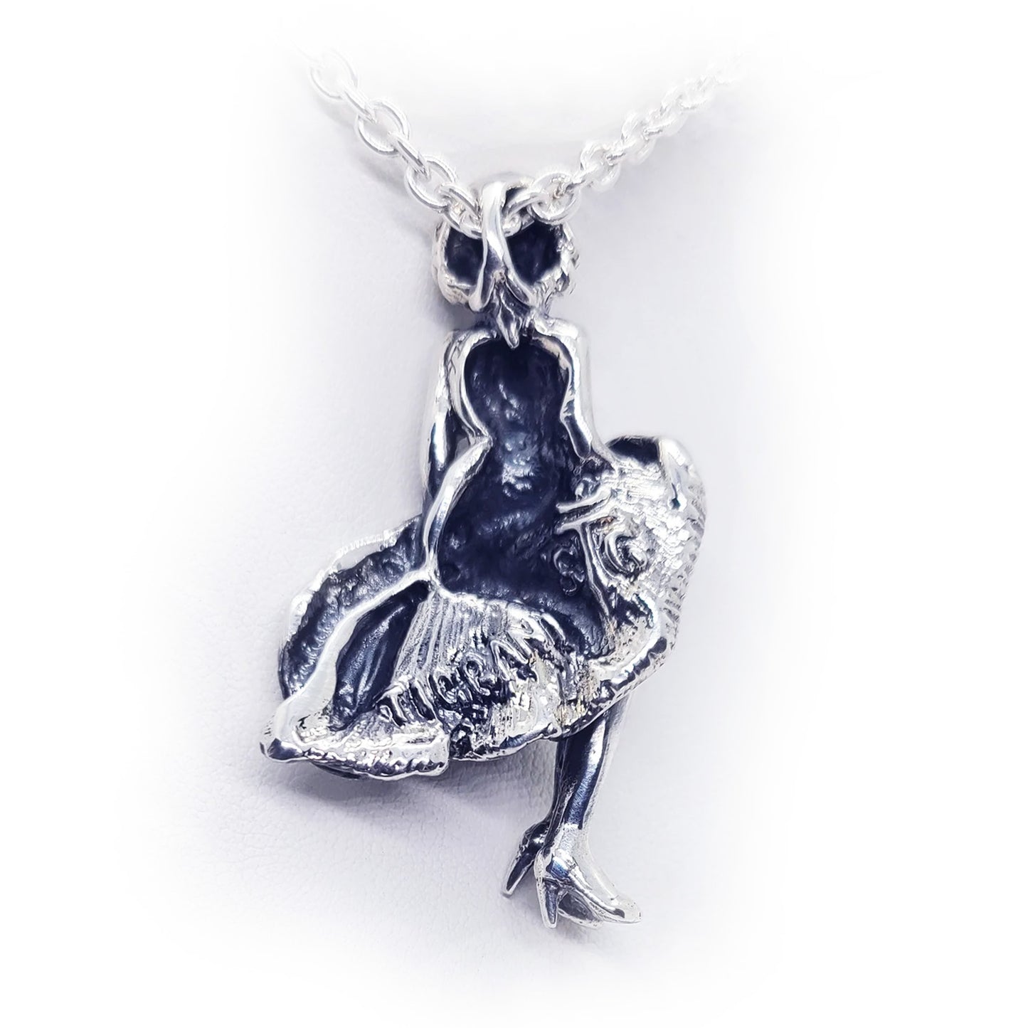 Merlin Monroe Sterling Silver Pendant