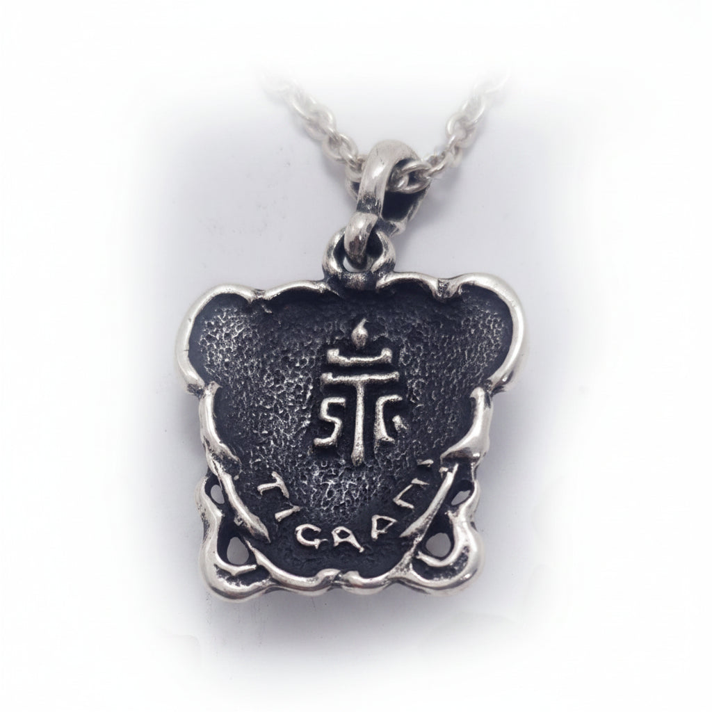 Medusa Ancient Greek Mythology Gorgo Sterling Silver Pendant