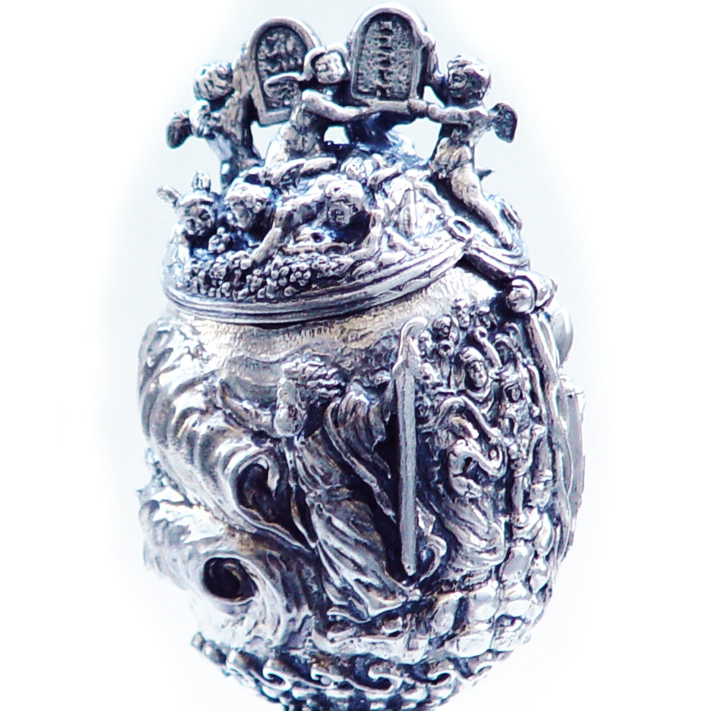 Moisey Sterling Silver Egg