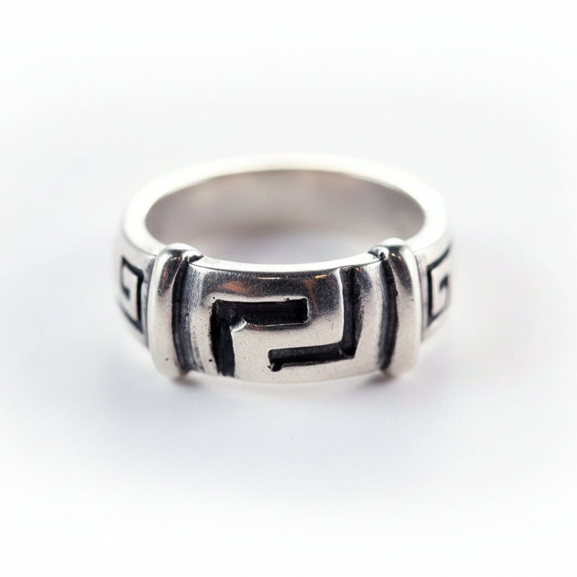 Pattern Sterling Silver Ring
