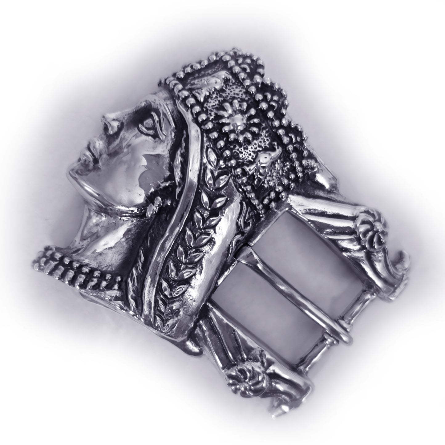 Queen Armenian Artashesyan Dynasty Sterling Silver Belt Buckle
