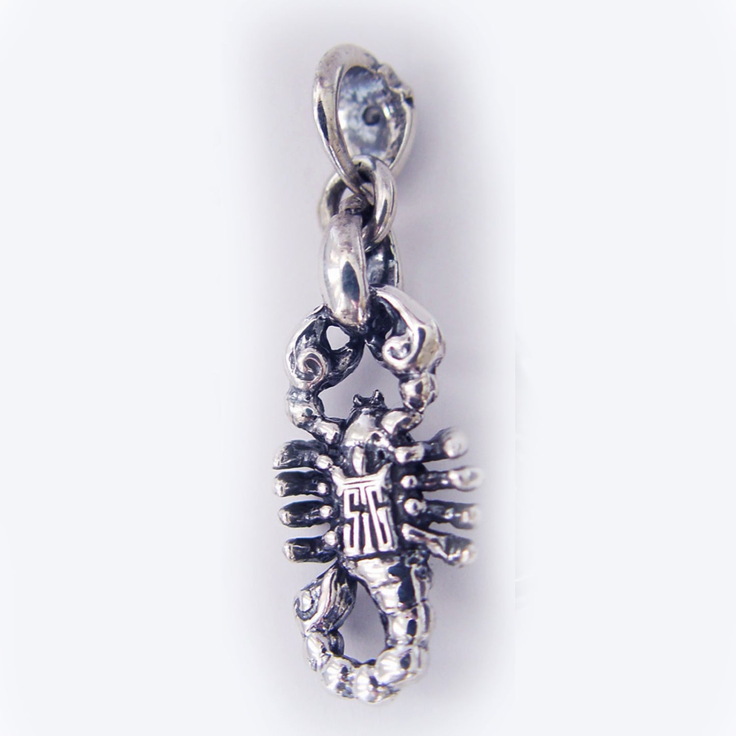 Scorp Scorpion Sterling Silver Pendant