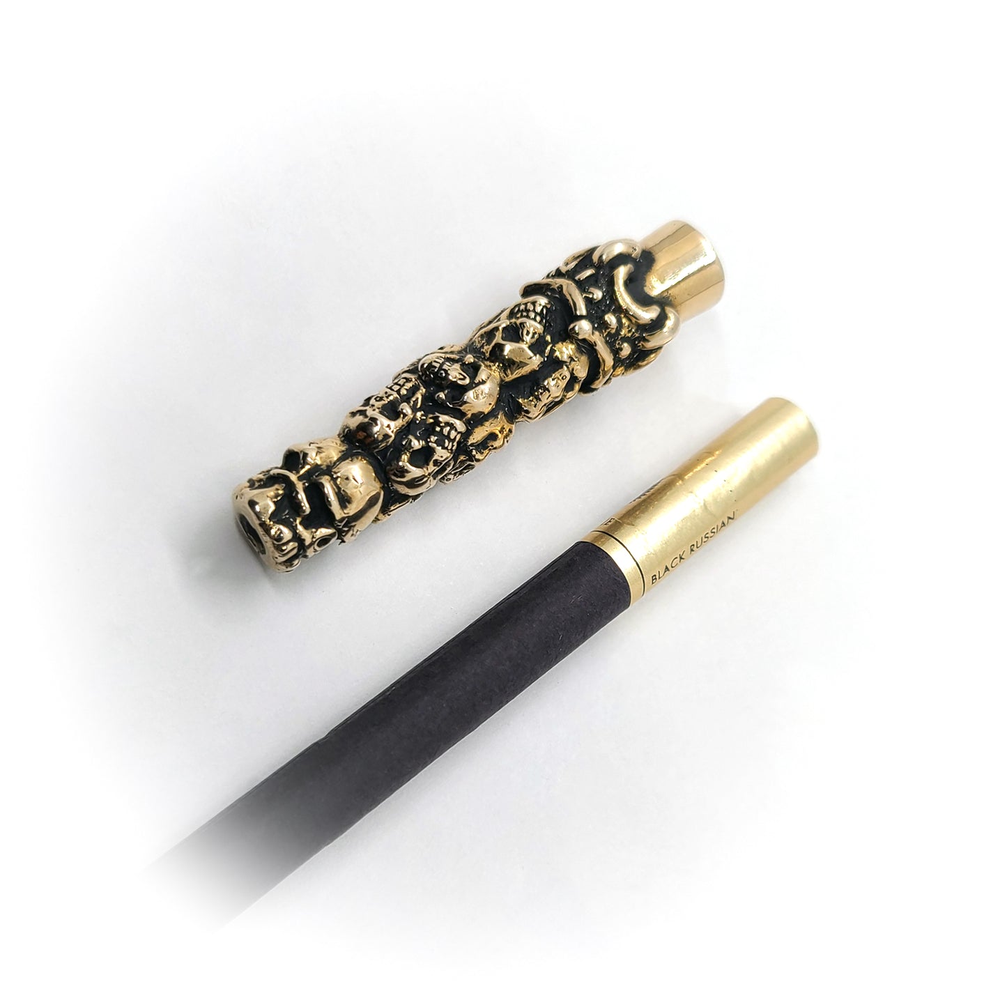 Skulls-Skulls Sterling Silver Cigarette Pipe