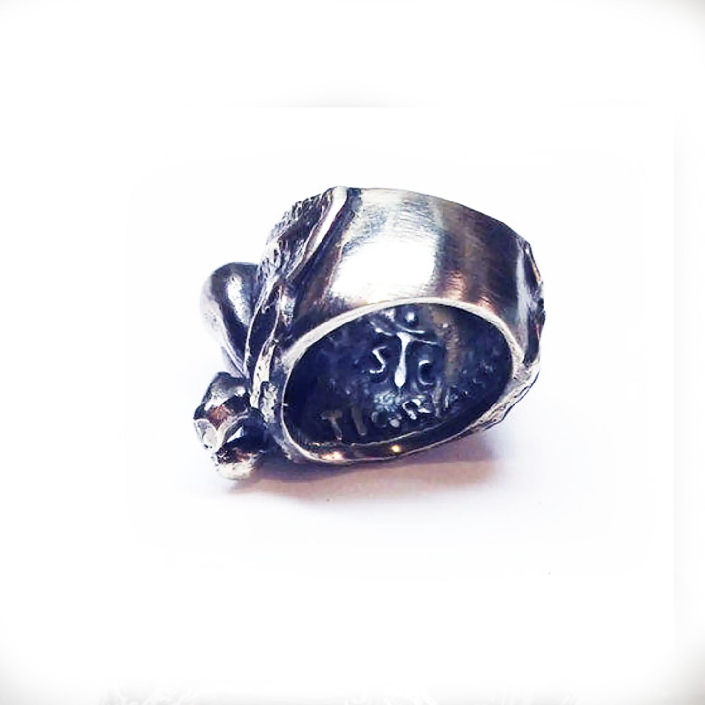 Sexy Rabbit Girl Sterling Silver Ring