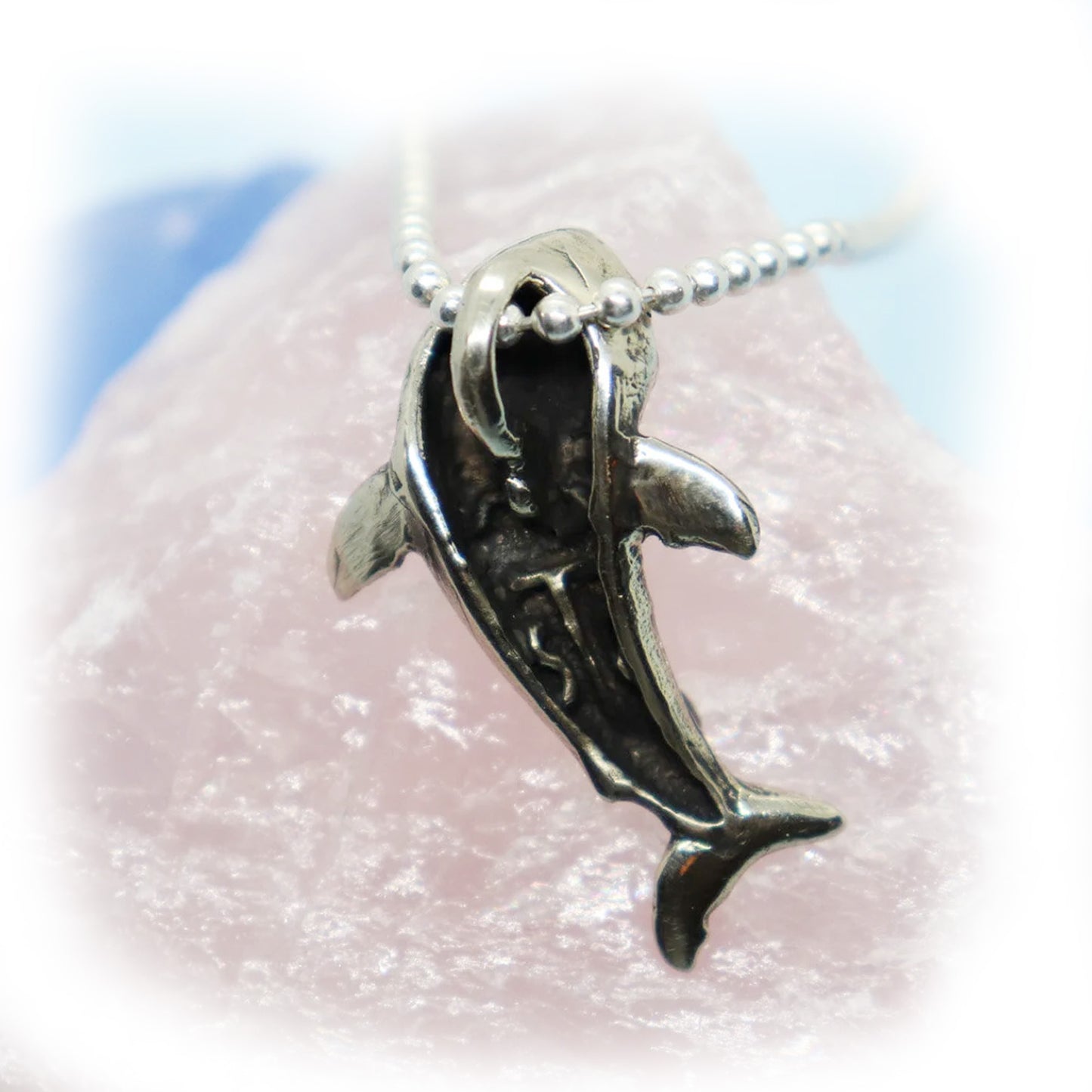 Shark Happy Shark Sterling Silver Pendant