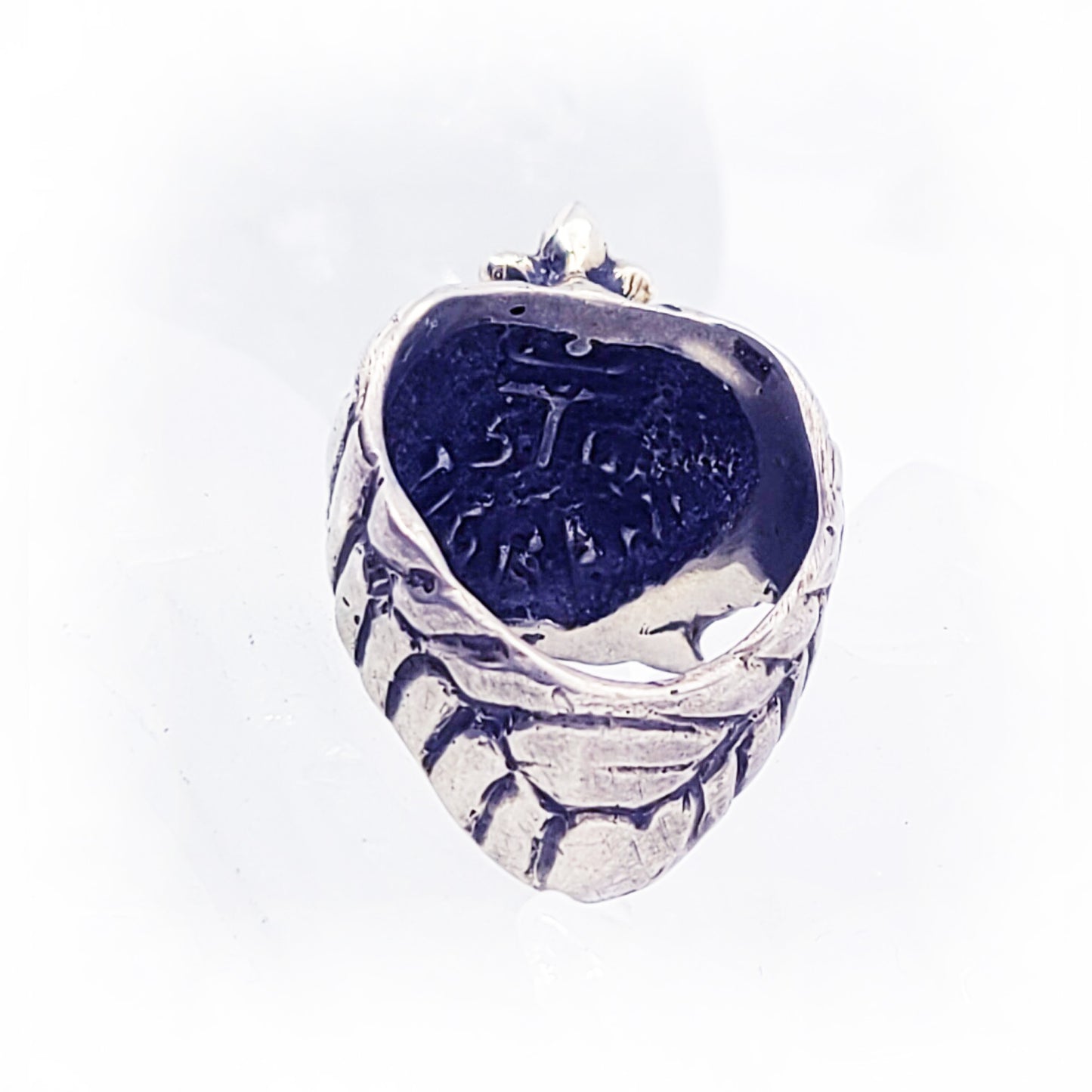 Snake Swallowing Sterling Silver Ring