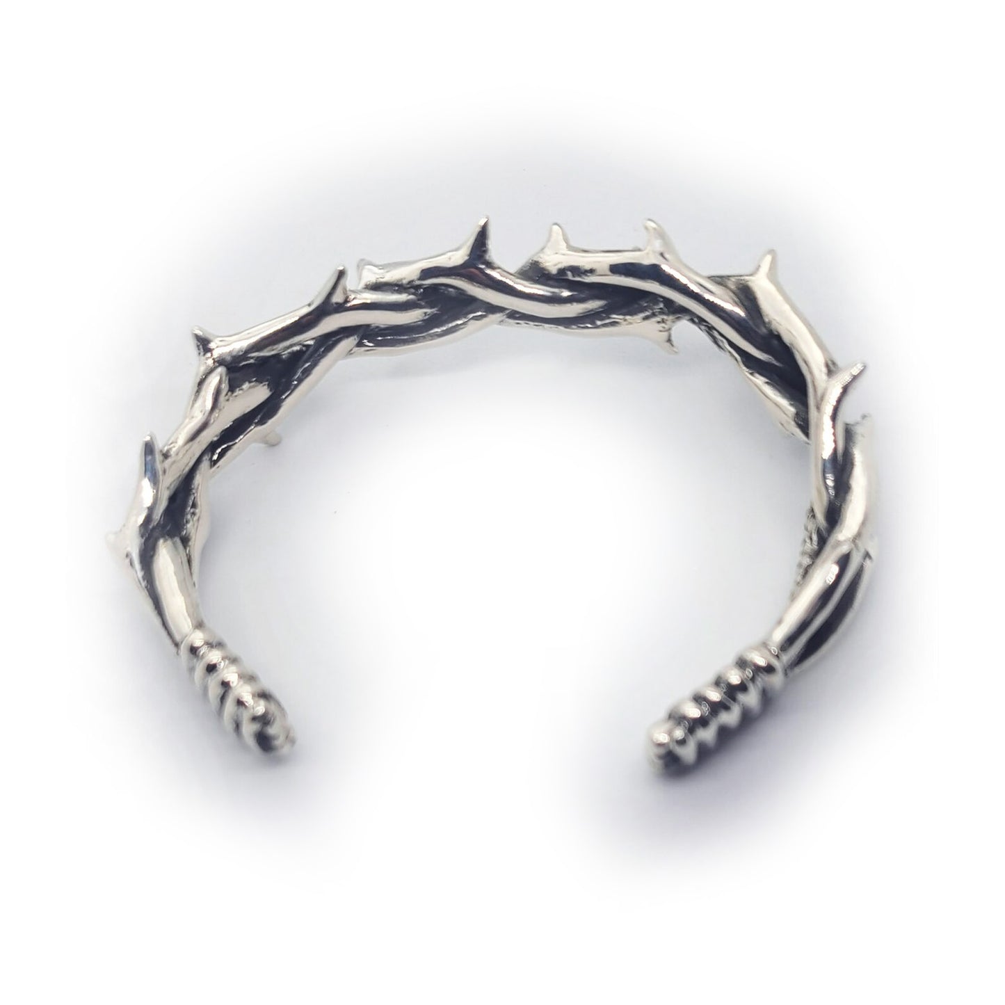 Thorns Crown Sterling Silver Bracelet V1