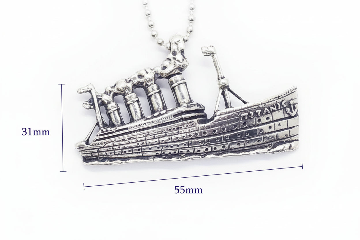 Titanic Sterling Silver Pendant
