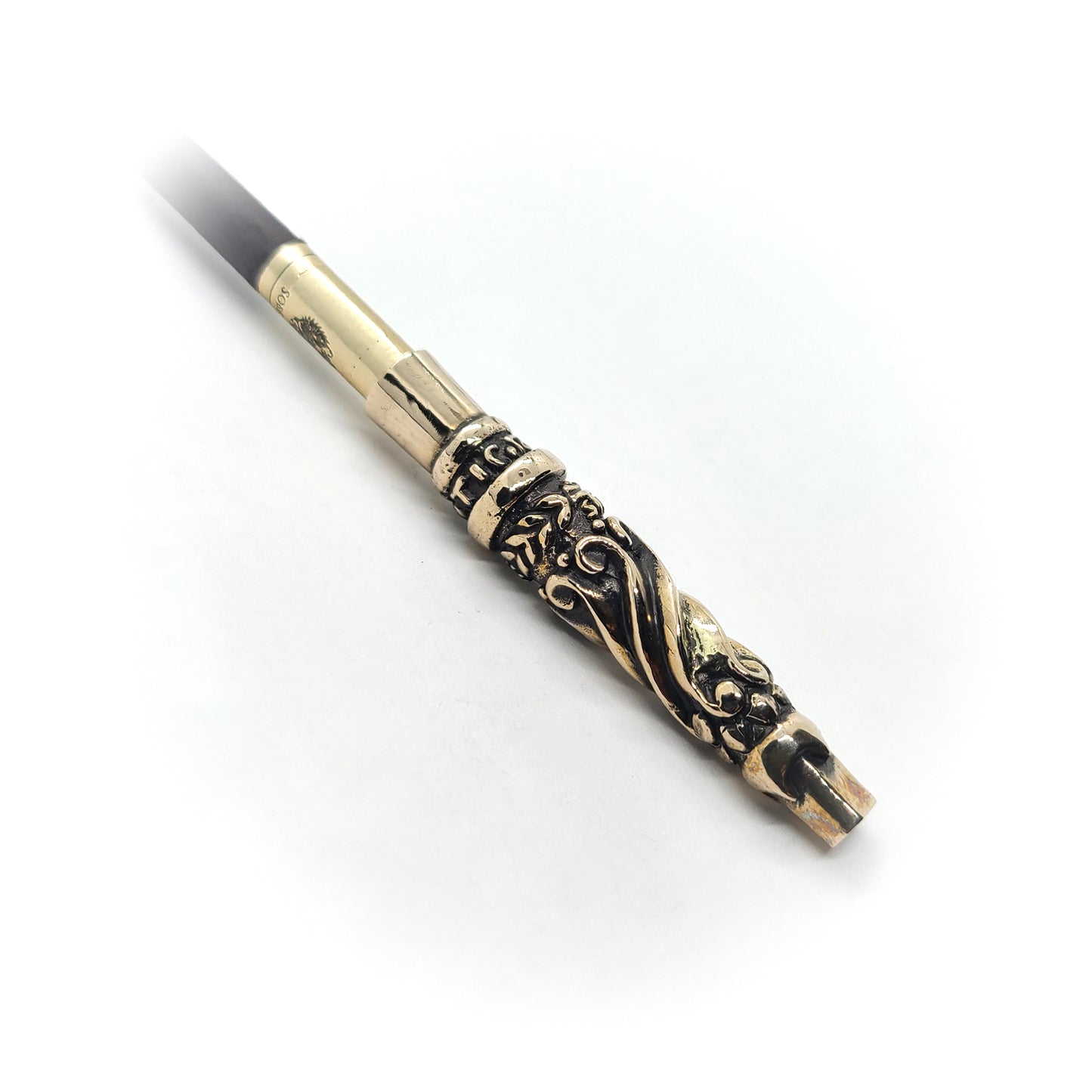 Tribal Design V2 Sterling Silver Cigarette Pipe