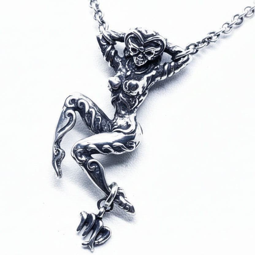 Virgo "August 23 - September 22" Sterling Silver Necklace