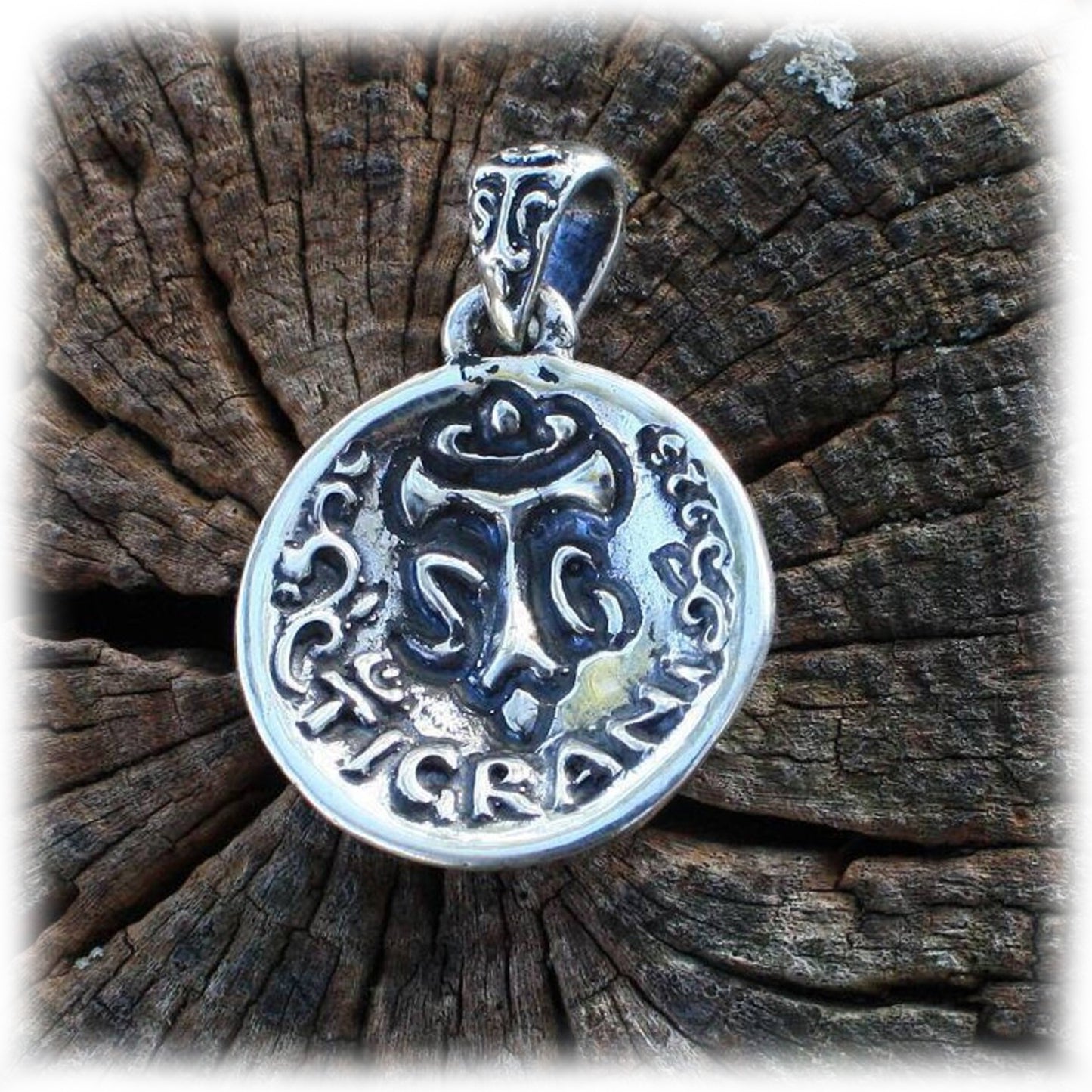 Yin - Yang Horse Spirit Sterling Silver Pendant