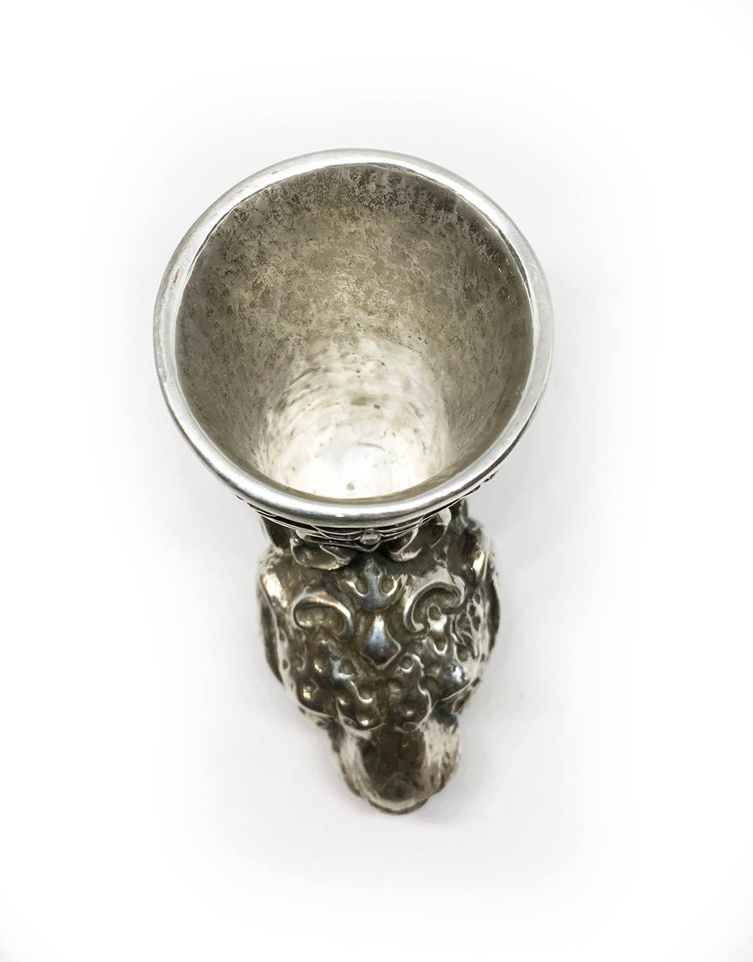 Cheetah Sterling Silver Shot Cup