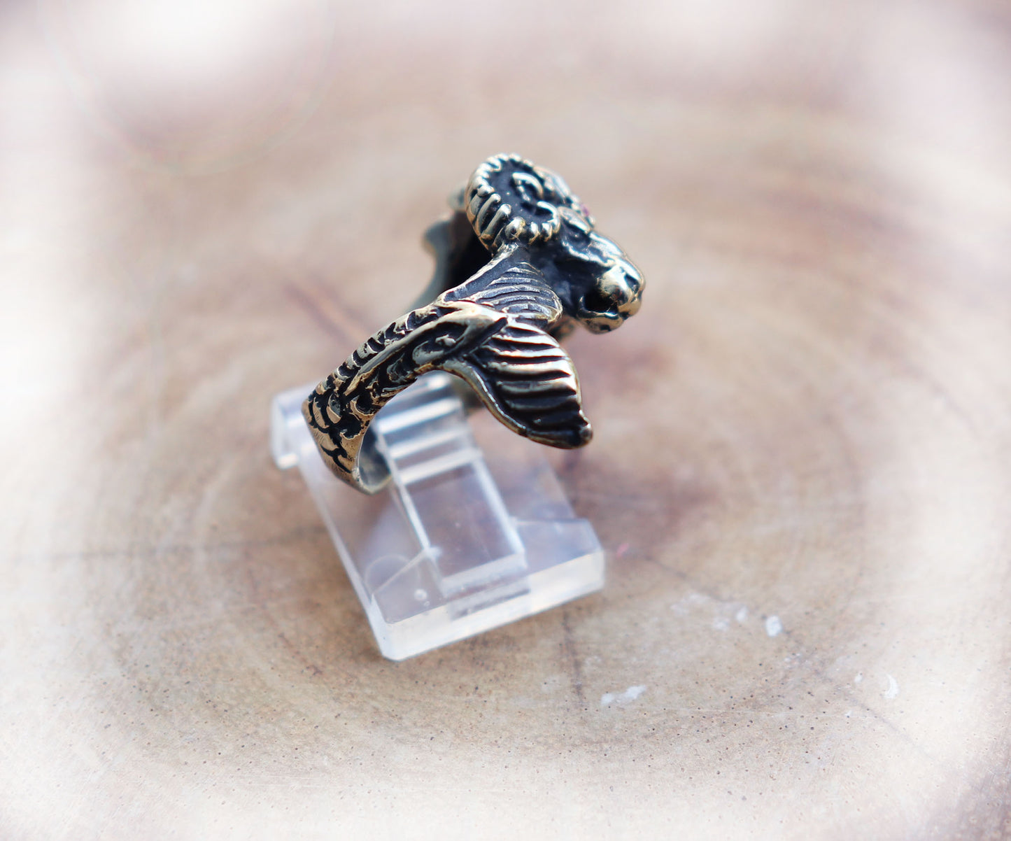 Capricorn Sterling Silver Ring