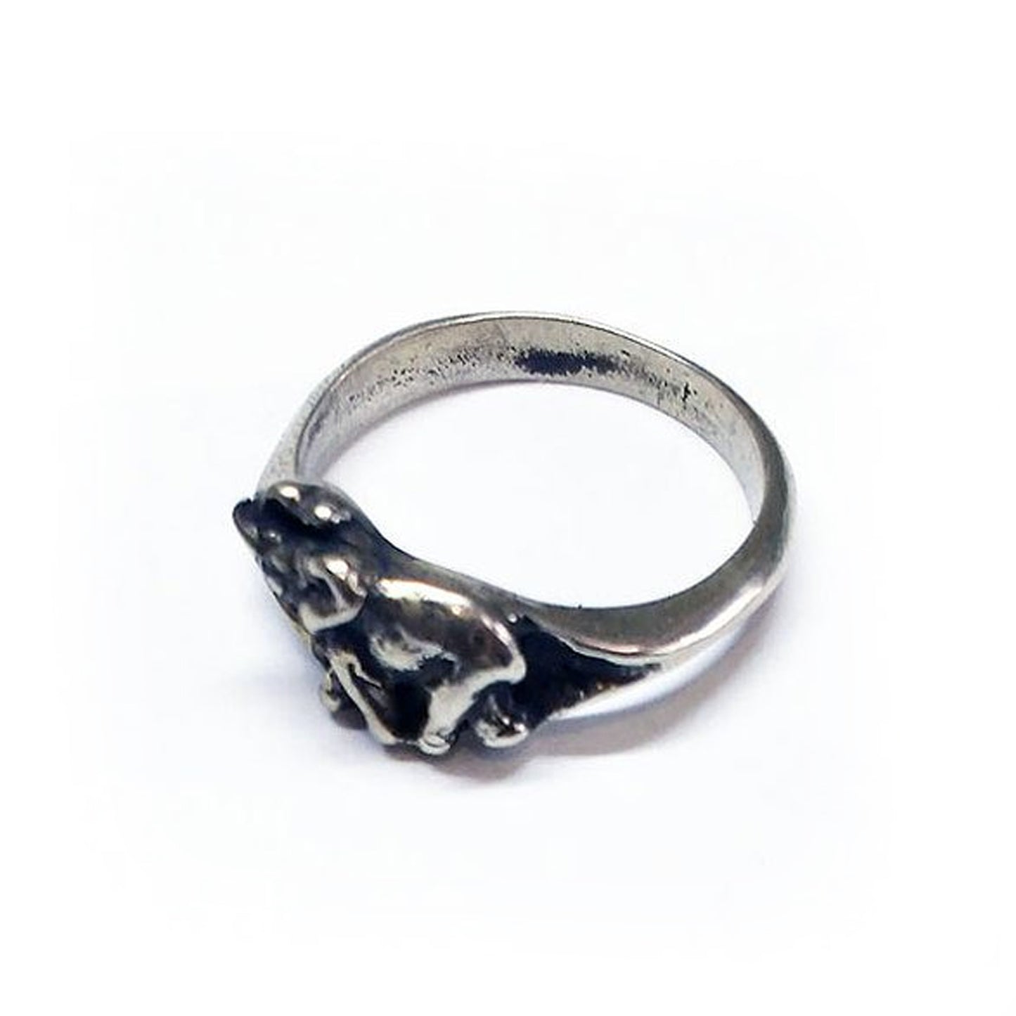Elefant Small Sterling Silver Ring