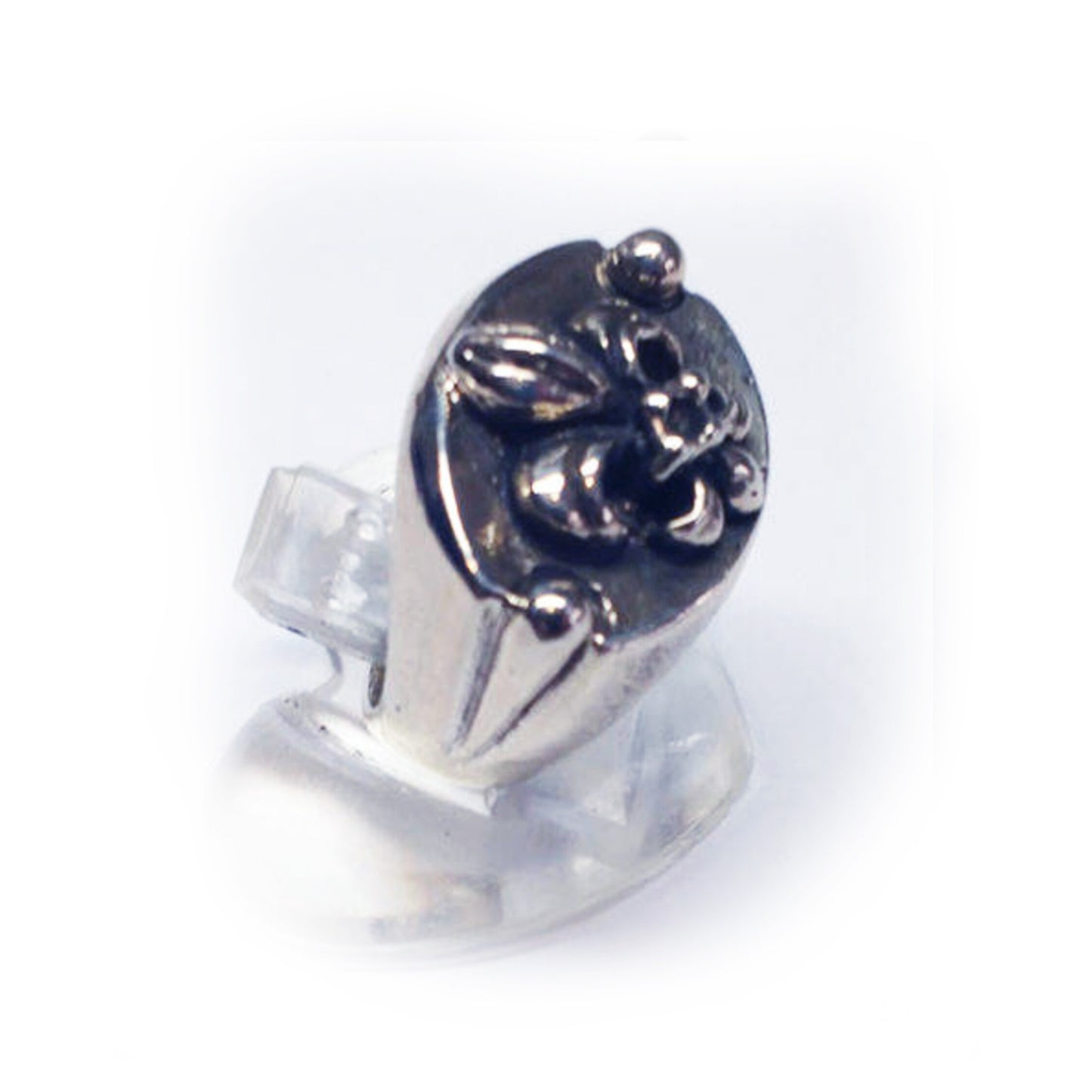 Fleur-De-Lis Silver Vintage Ring