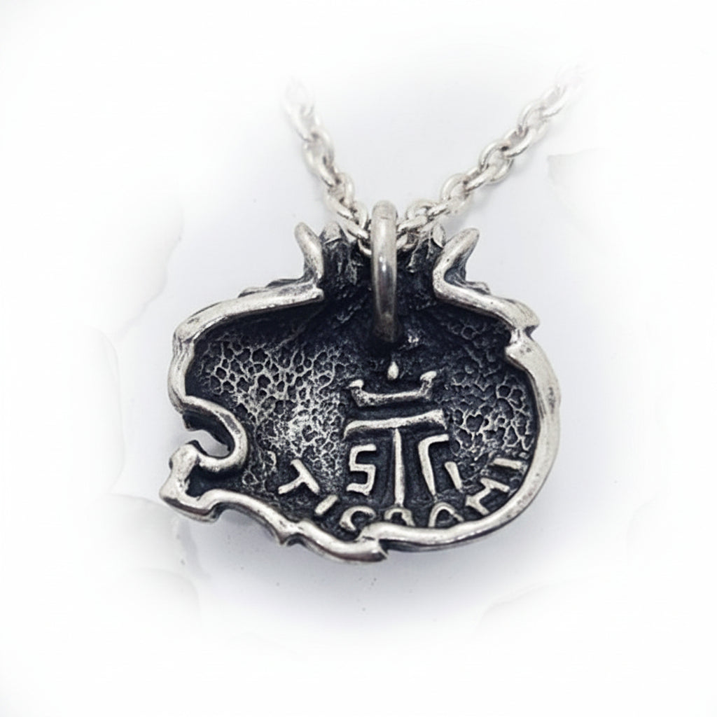 Football Soccer Ball with King Lion Sterling Silver Pendant
