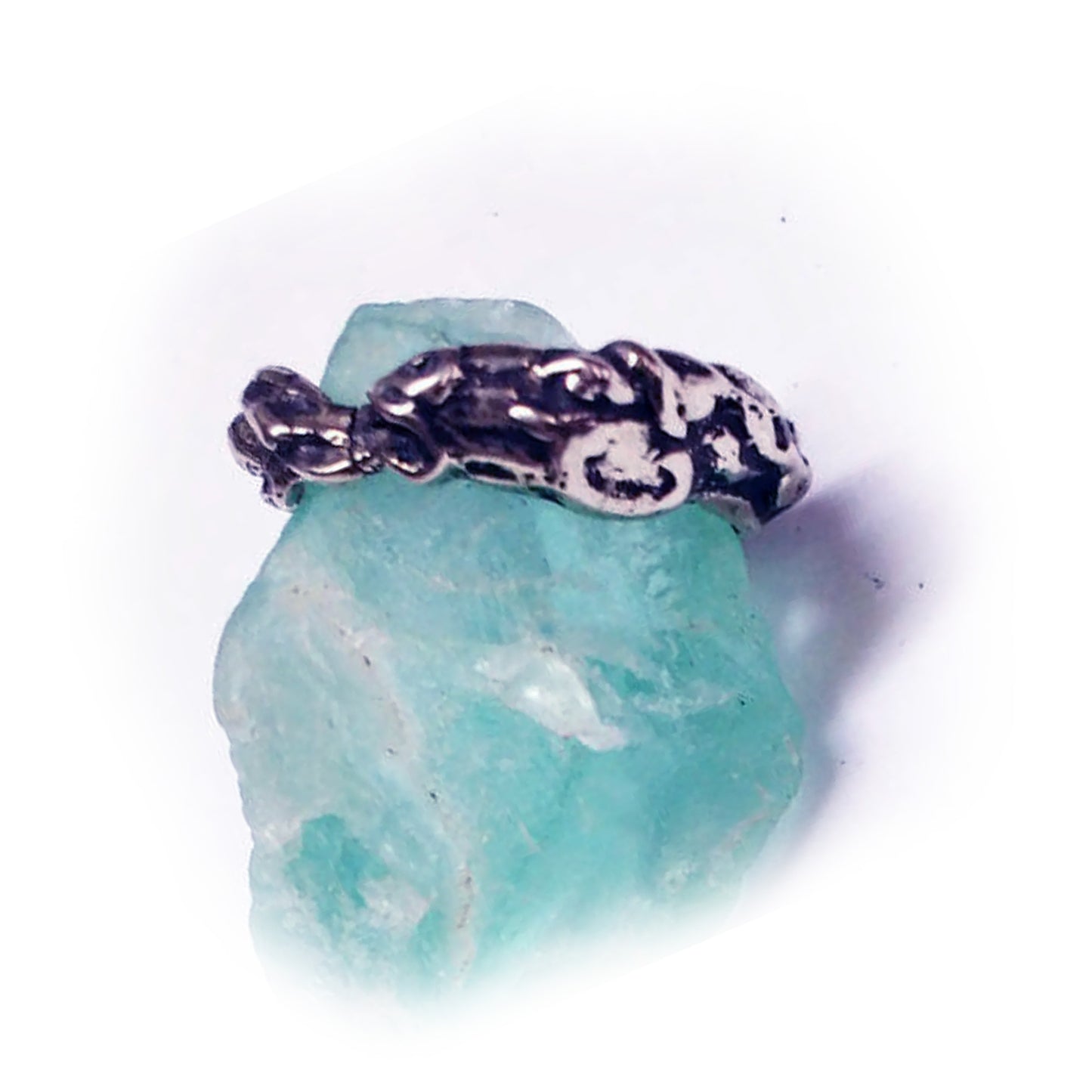 Horse Small Sterling Silver Ring