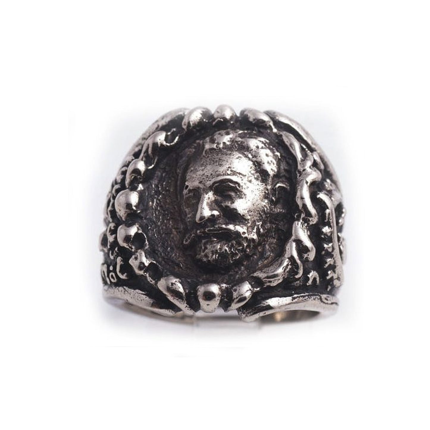 Armenian Writer Hovhannes Tumanyan Sterling Silver Ring